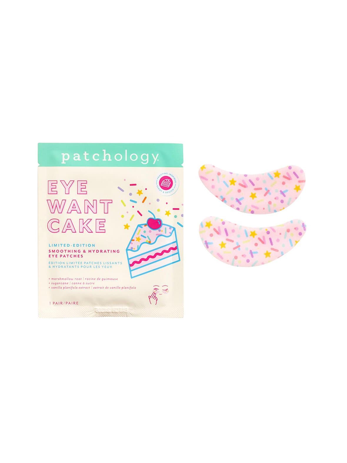 Eye want cake eye patches -geelilaput 5 paria – Patchology