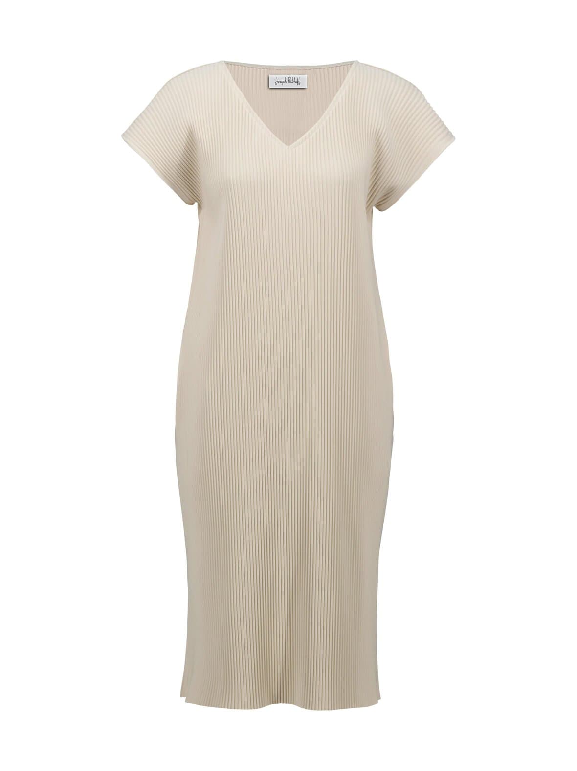 Pleated scuba crepe straight -mekko – Joseph Ribkoff