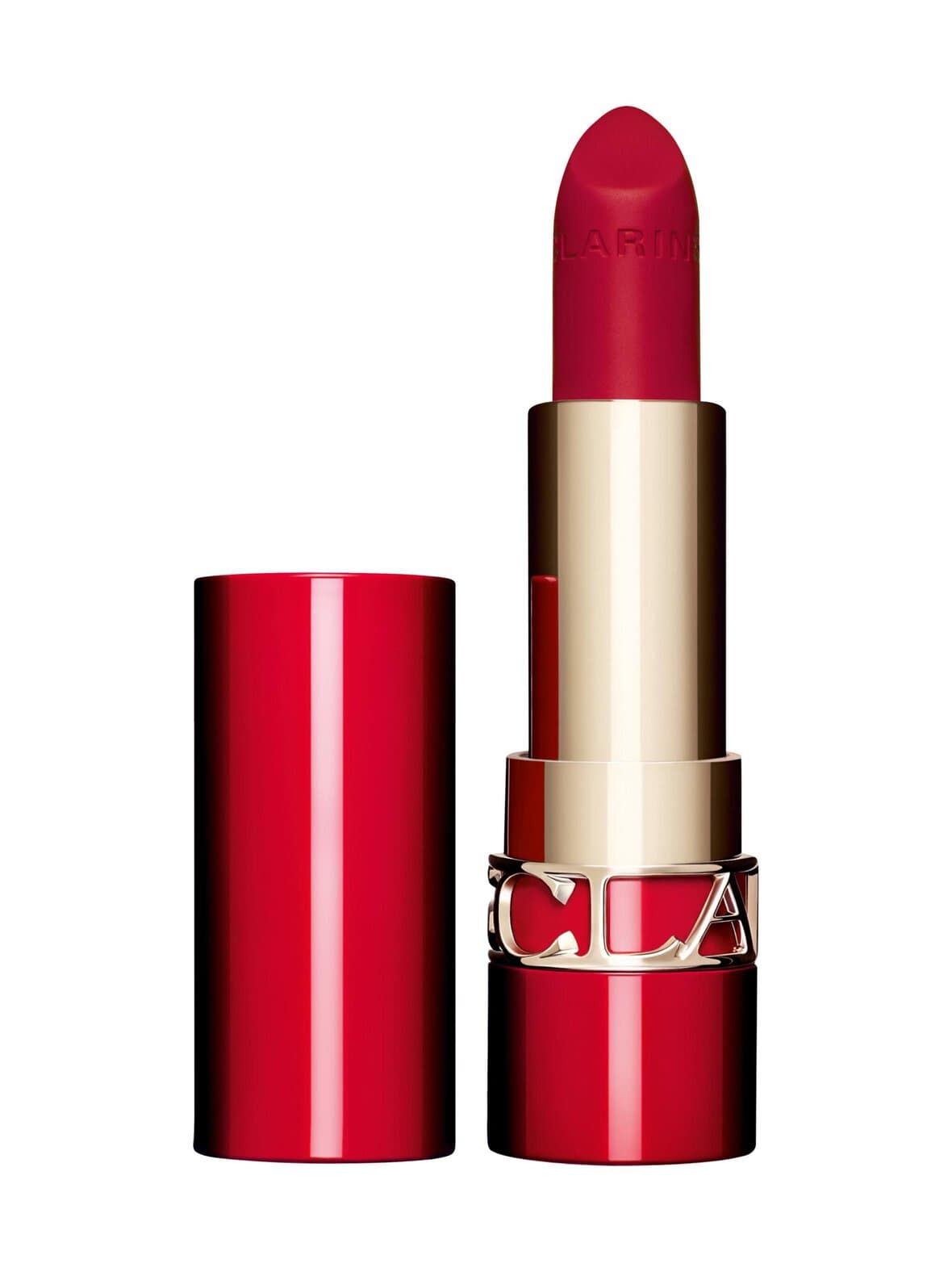 Joli rouge velvet -huulipuna – Clarins