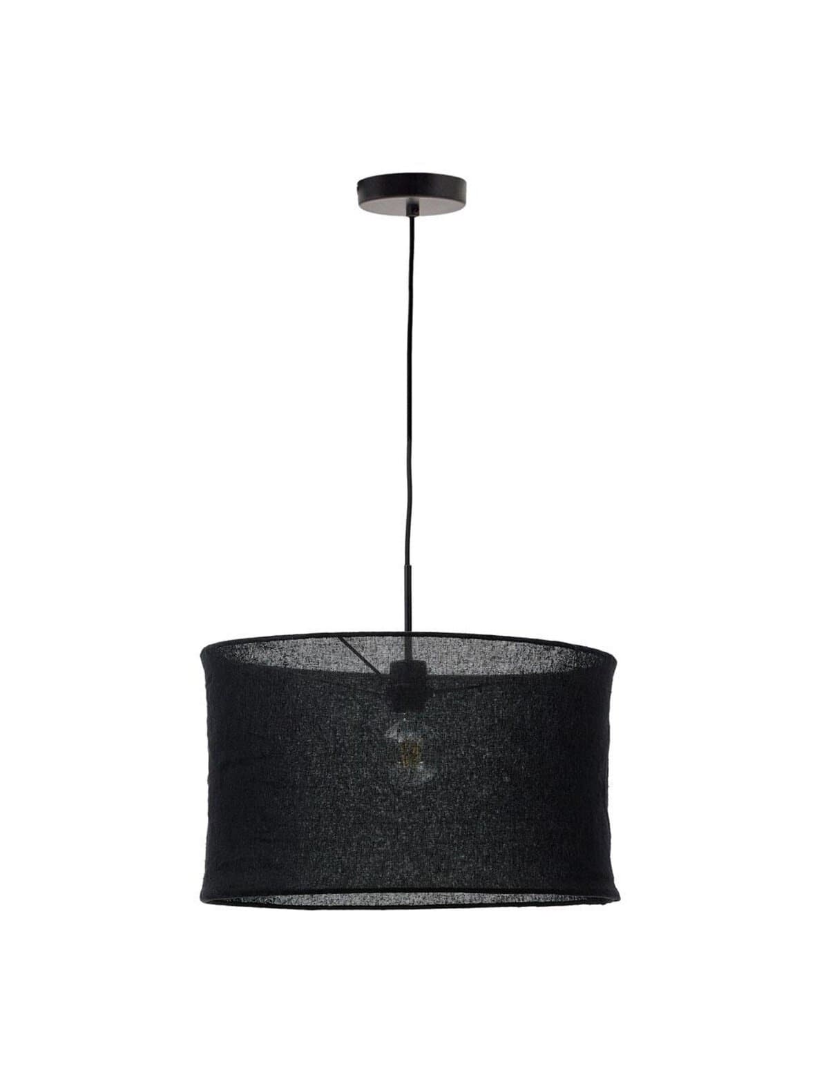 Mariela-varjostin musta ⌀ 50 cm – Kave Home