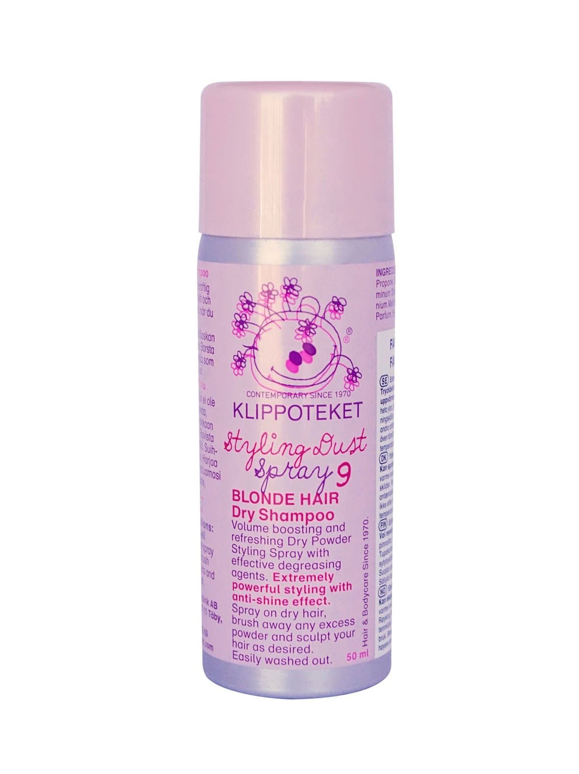 Kuivashampoo 50 ml – Klippoteket