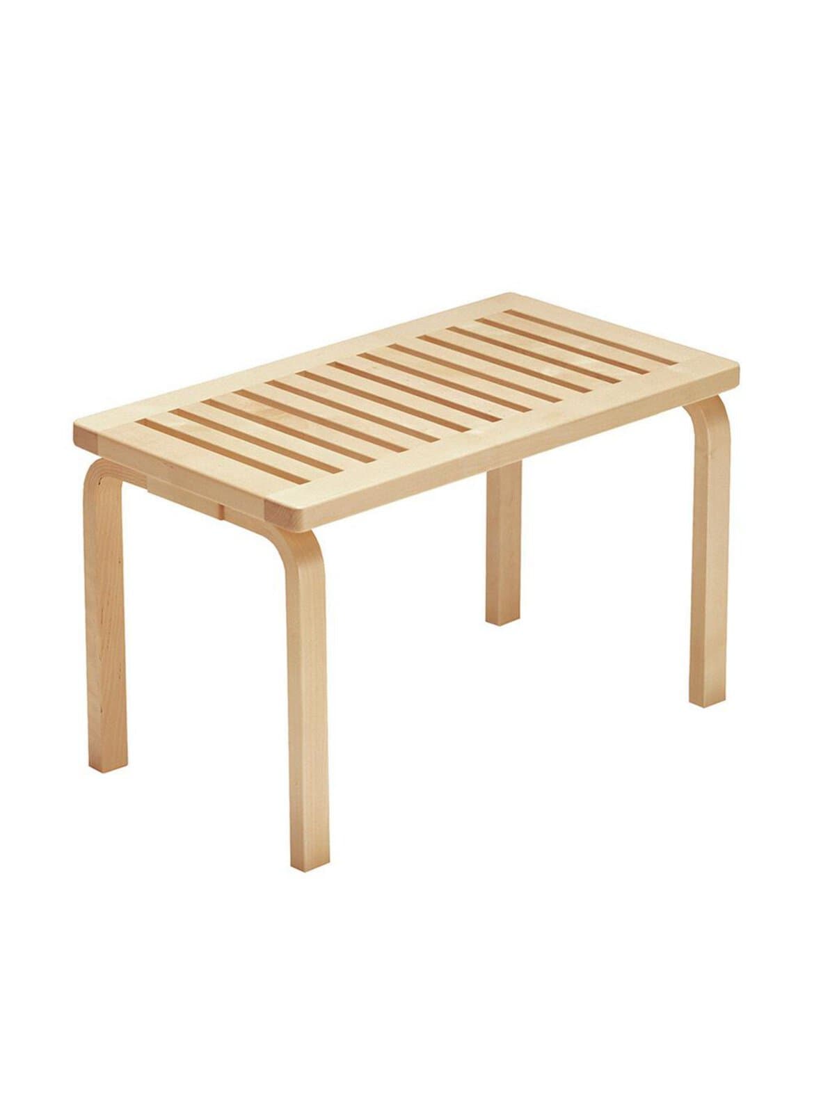 Ritiläpenkki 153b lakattu koivu l 73 cm – Artek