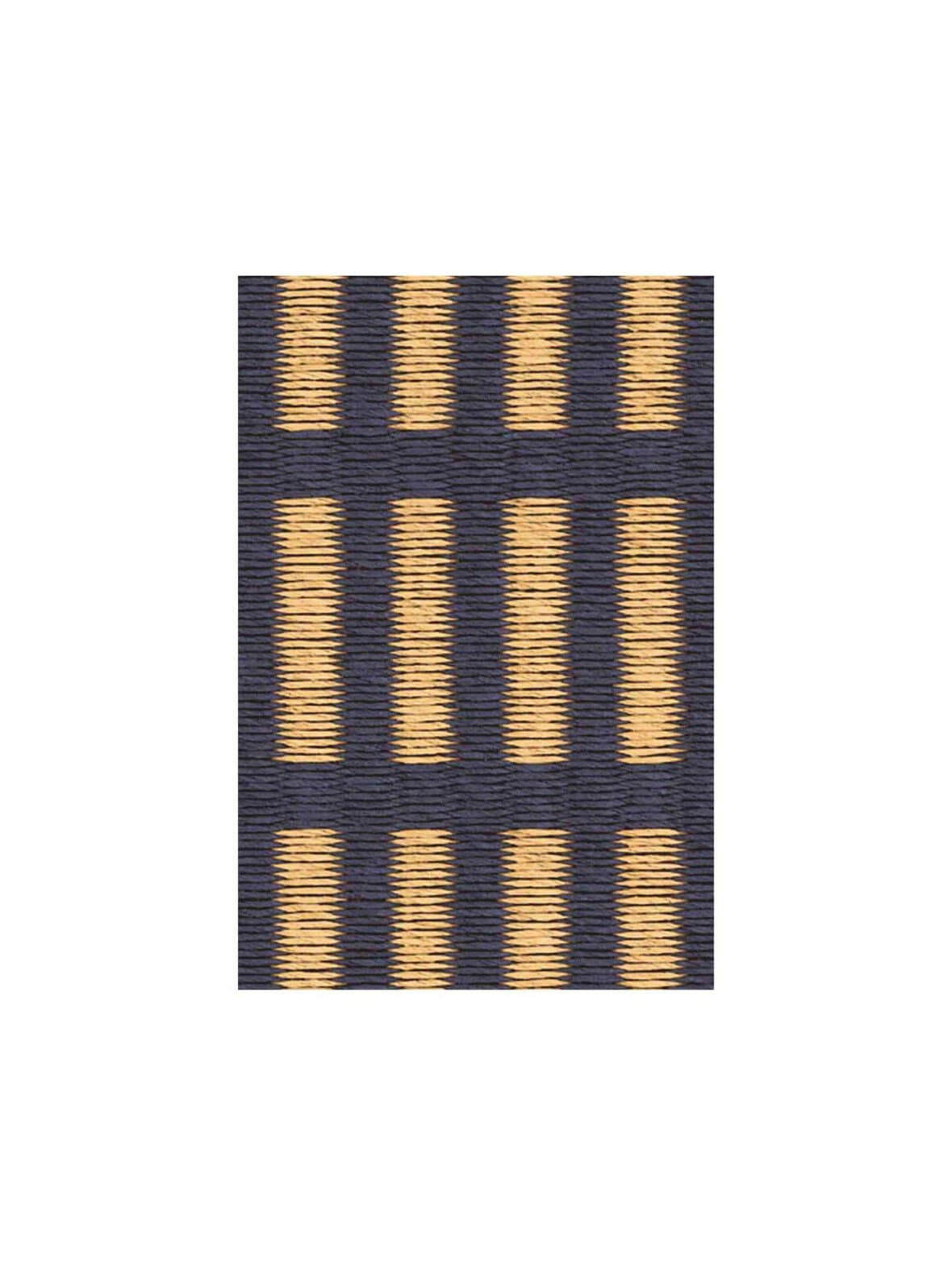 New york -matto dark blue/natural 170 x 240 cm – Woodnotes