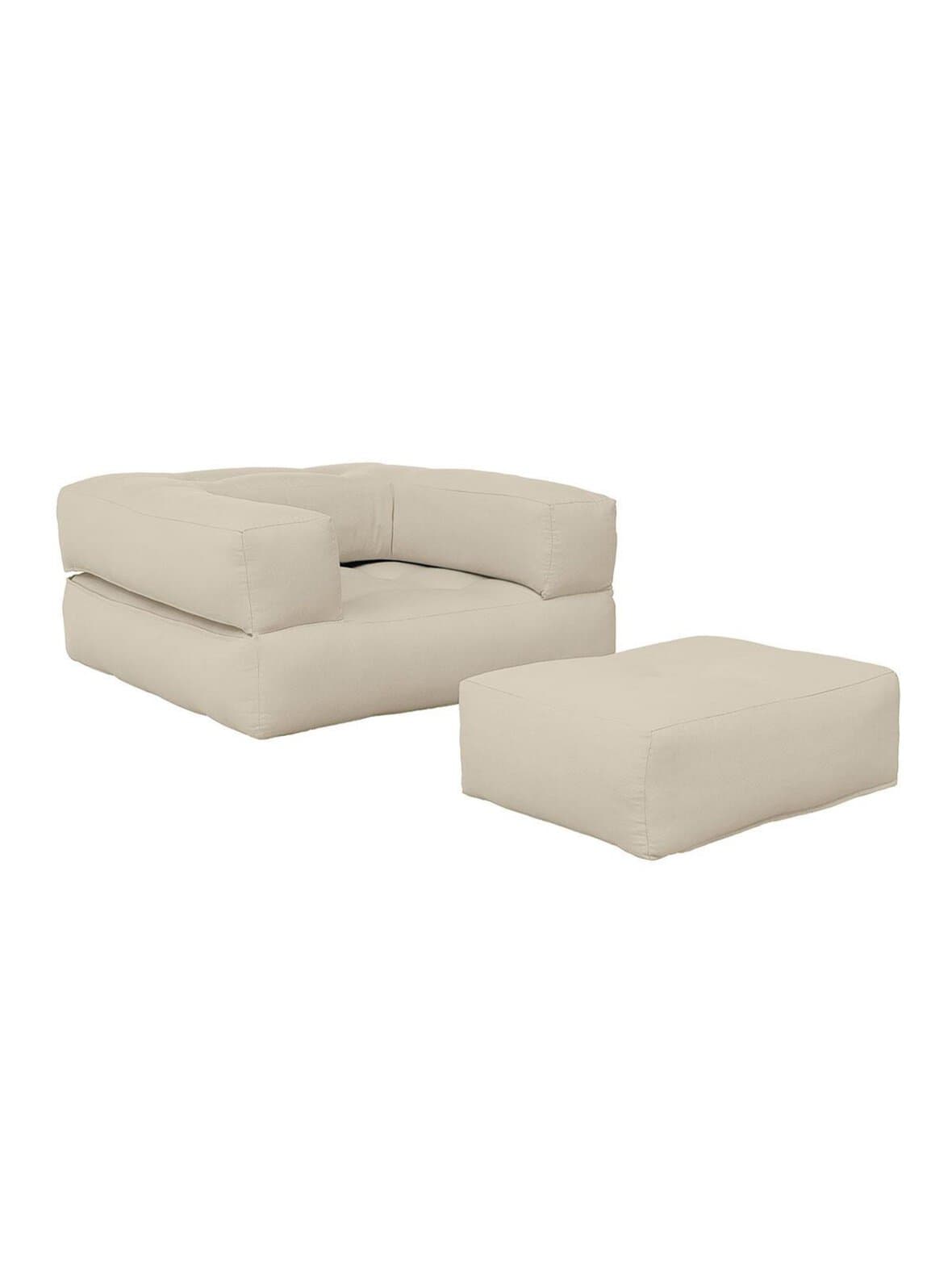 Cube-futontuoli beige – Karup