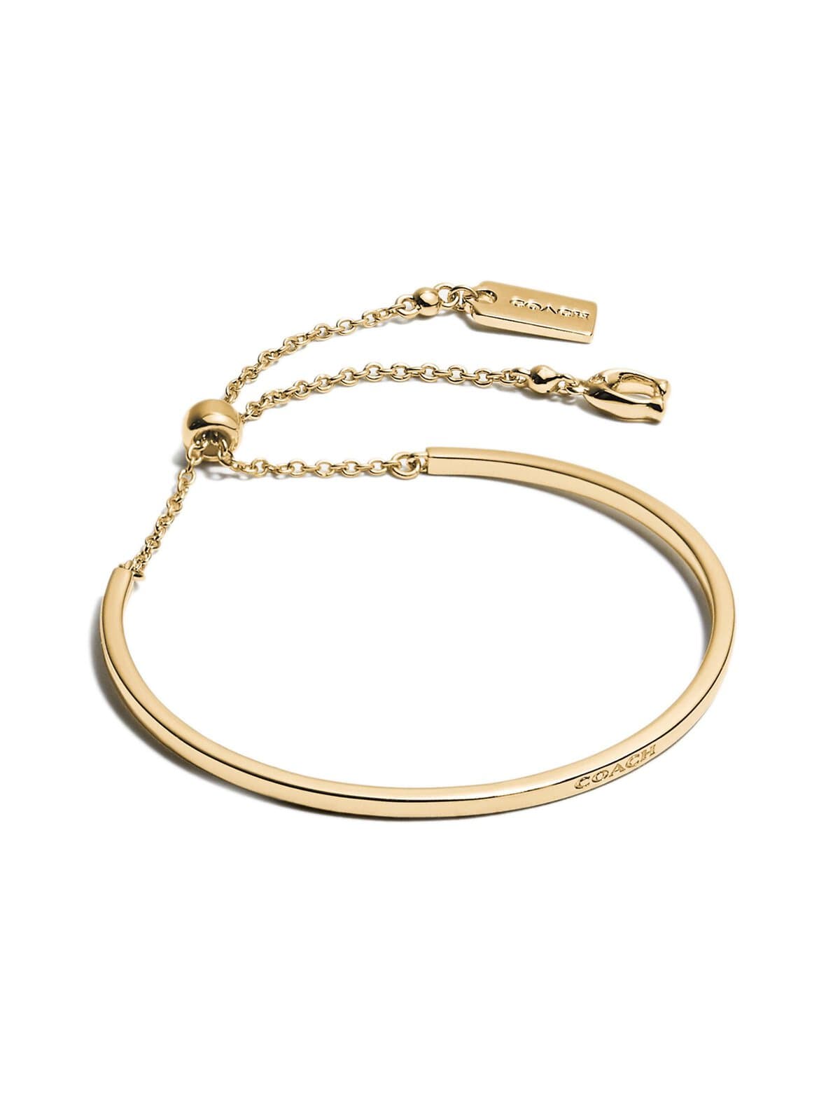 Brass slider -rannerengas – Coach