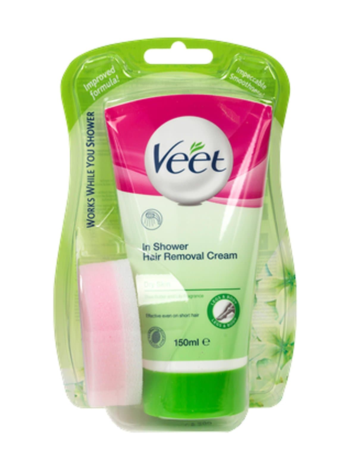 Silky fresh in shower hair removal cream -ihokarvanpoistovoide 150 ml – Veet