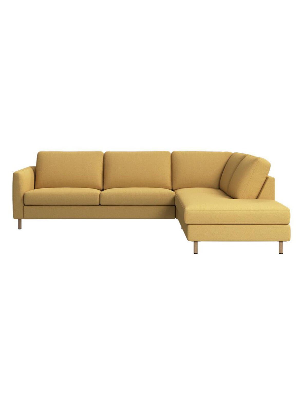 Indivi-kulmasohva capri-kangas 3234 keltainen l 267 cm – BoConcept