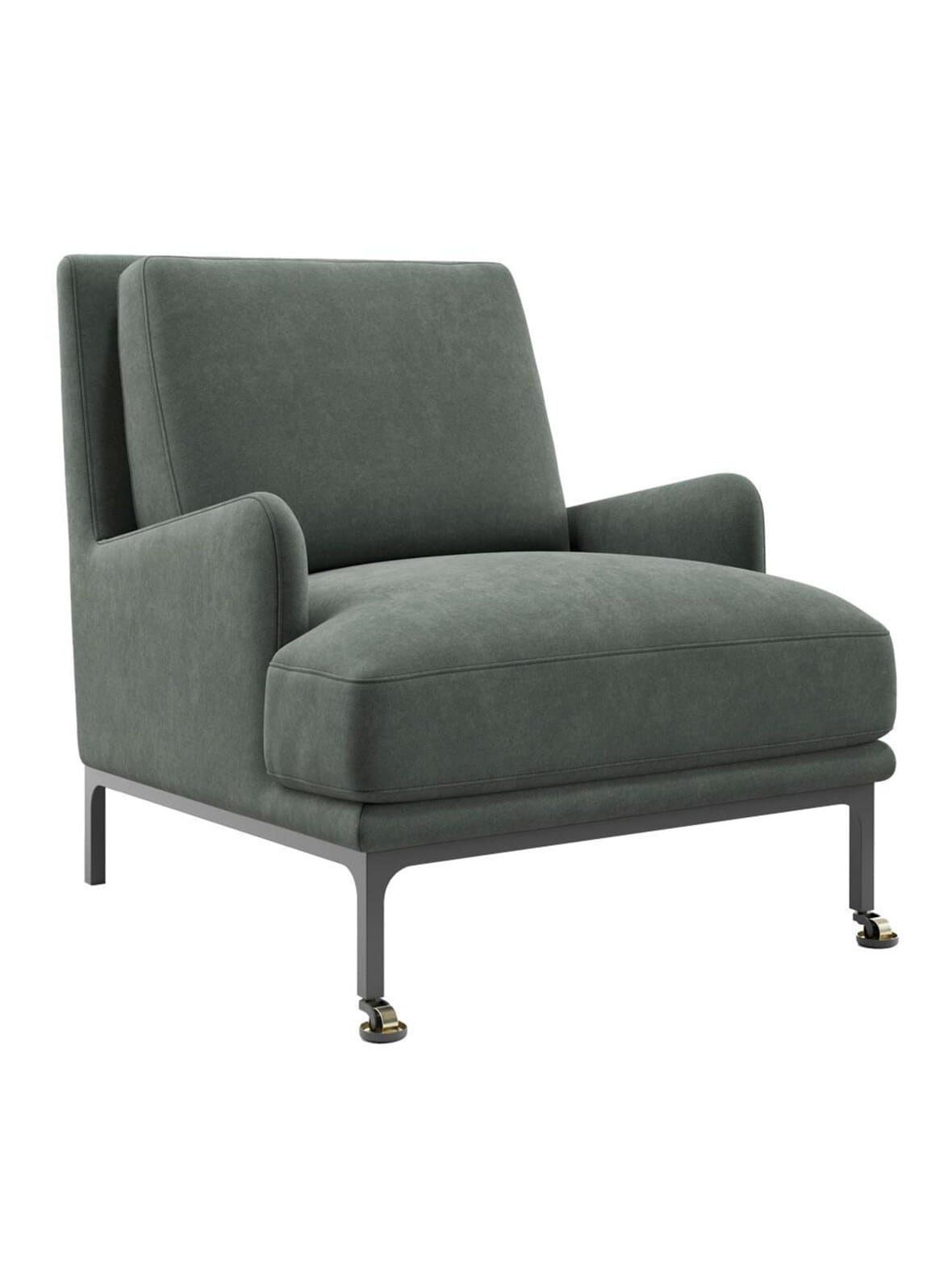 Mr. jones -nojatuoli adea nubuck -nahka 72 vihreä – Adea