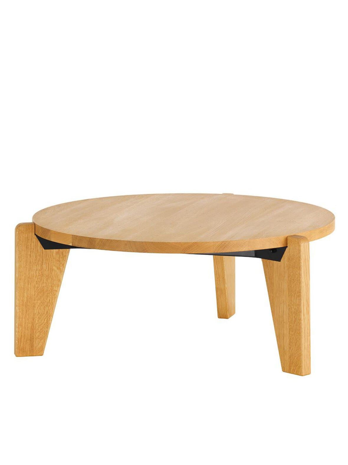 Guéridon-sohvapöytä tammi ∅ 90 cm – Vitra