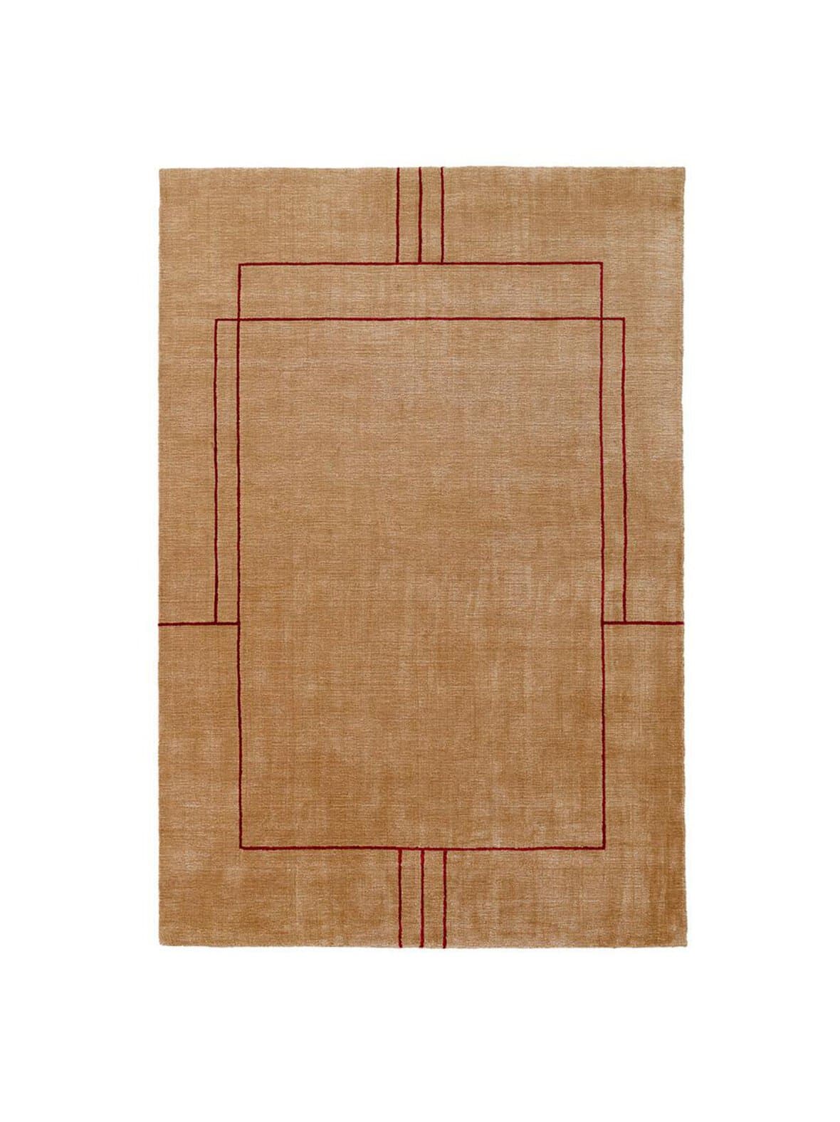 Cruise ap12 -matto bombay golden brown 200 x 300 cm – &Tradition