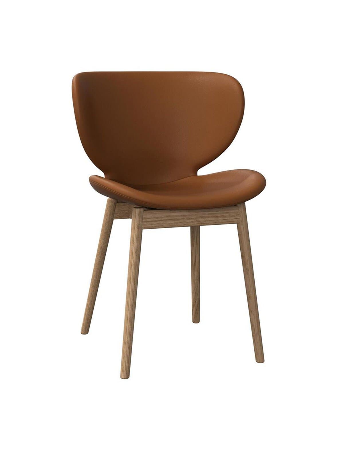 Hamilton-tuoli nordic grain -nahka 5134 caramel / tammi – BoConcept