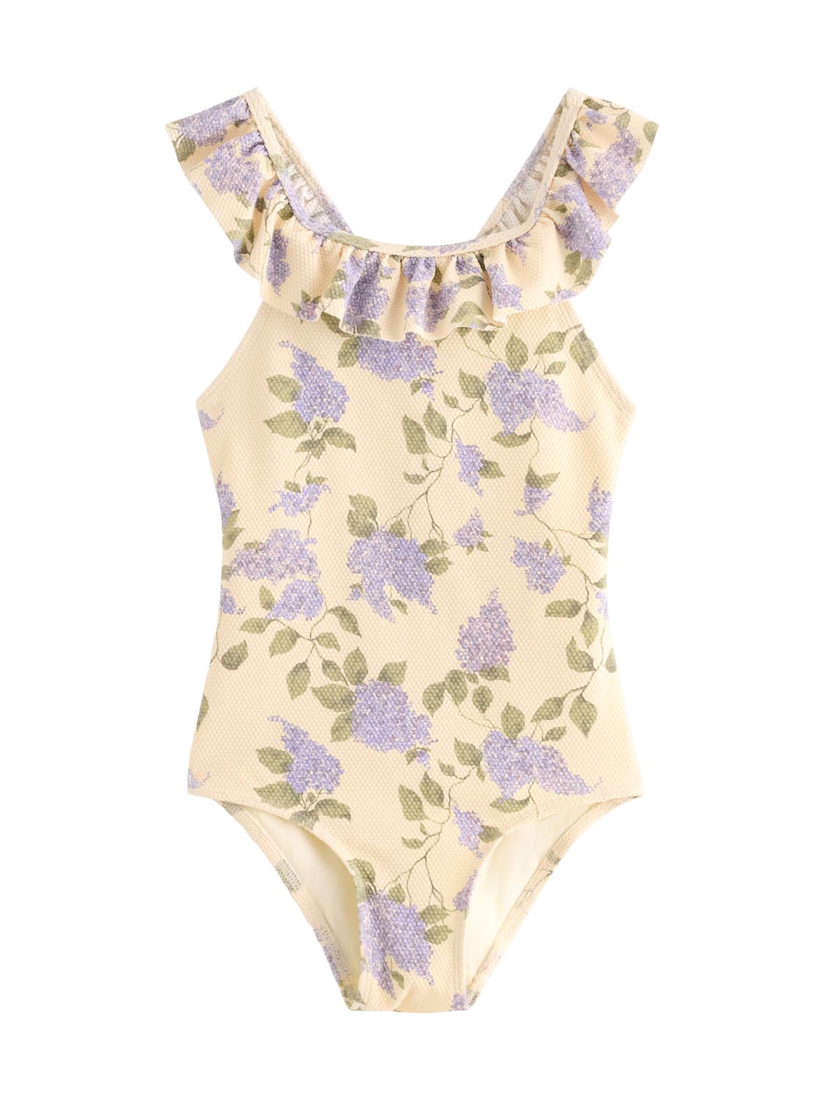 Ruffled floral -uimapuku – Lindex