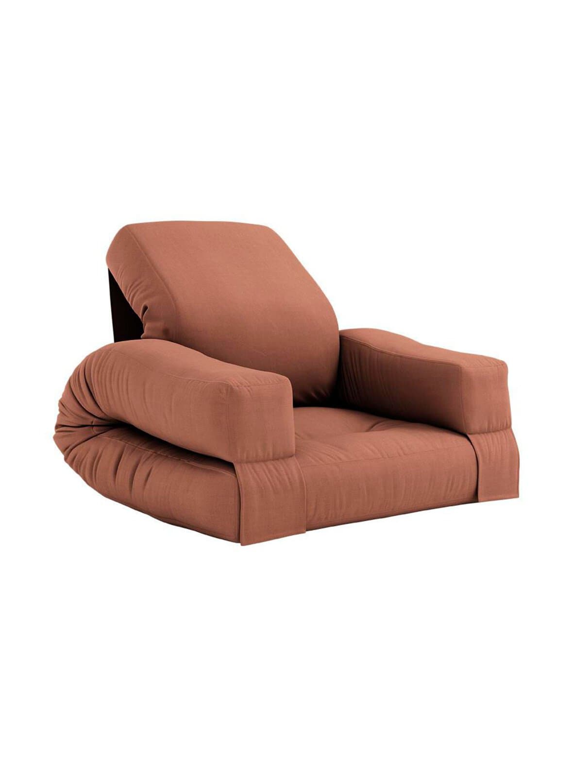Mini hippo -nojatuoli clay brown – Karup