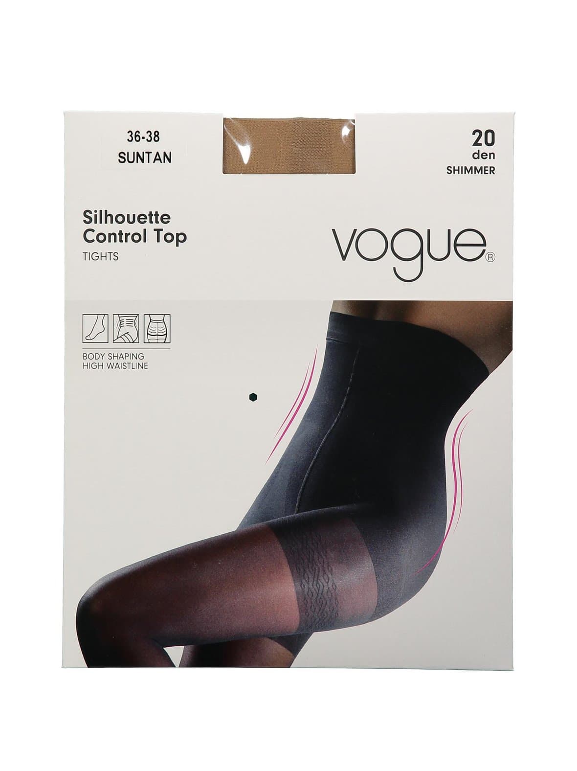 Silhouette control top 20 den -sukkahousut – Vogue