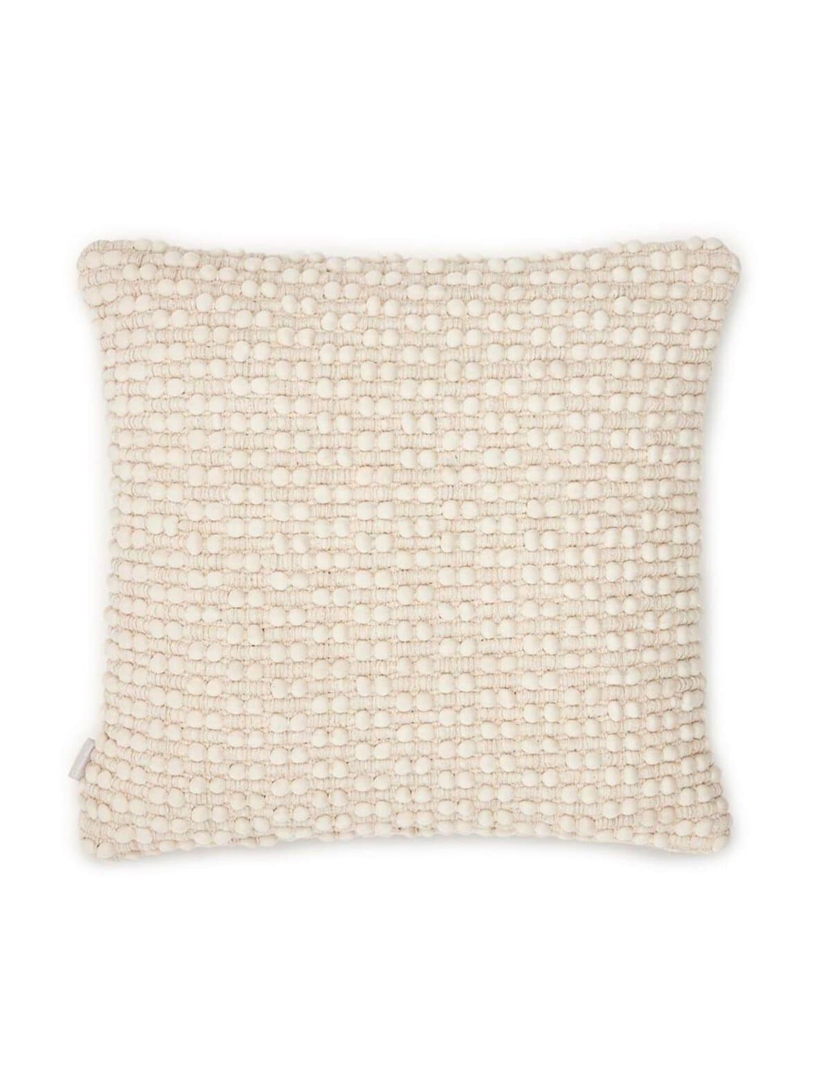 Mascarell-tyynynpäällinen valkoinen 45 x 45 cm – Kave Home