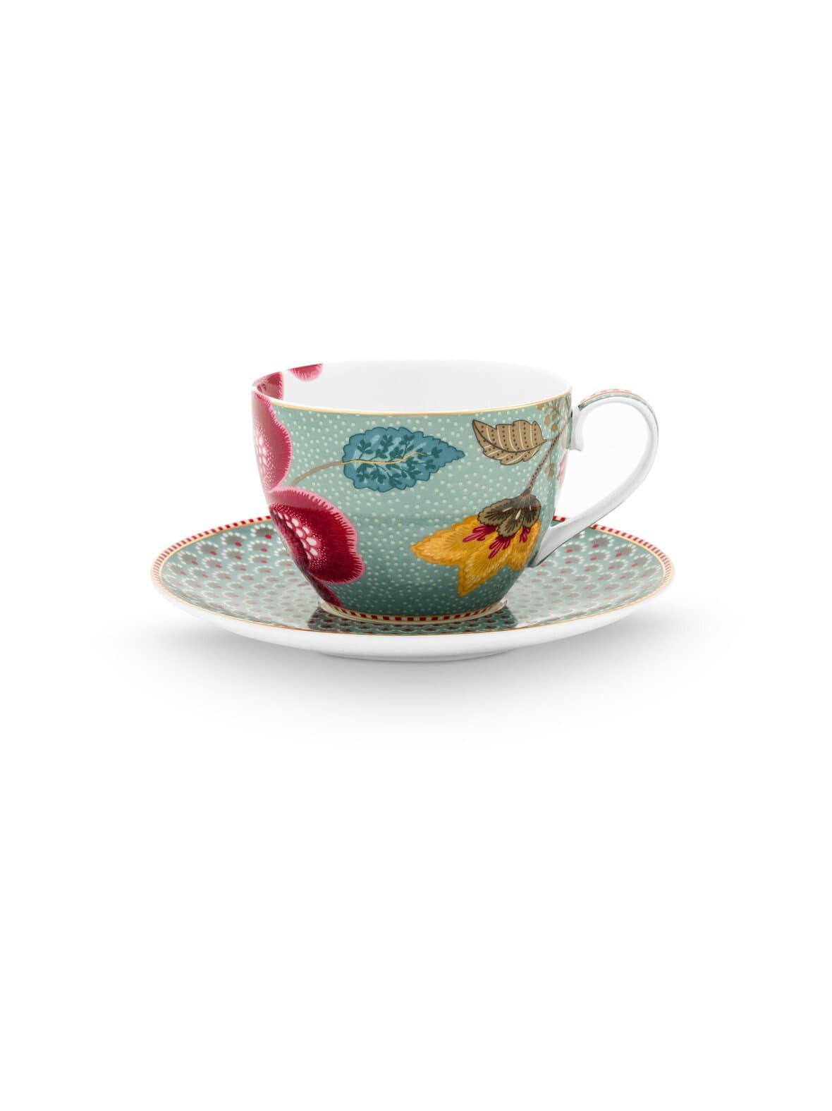 Blooming tales fantasy - posliinikuppi- ja lautanen 300 ml – Pip Studio