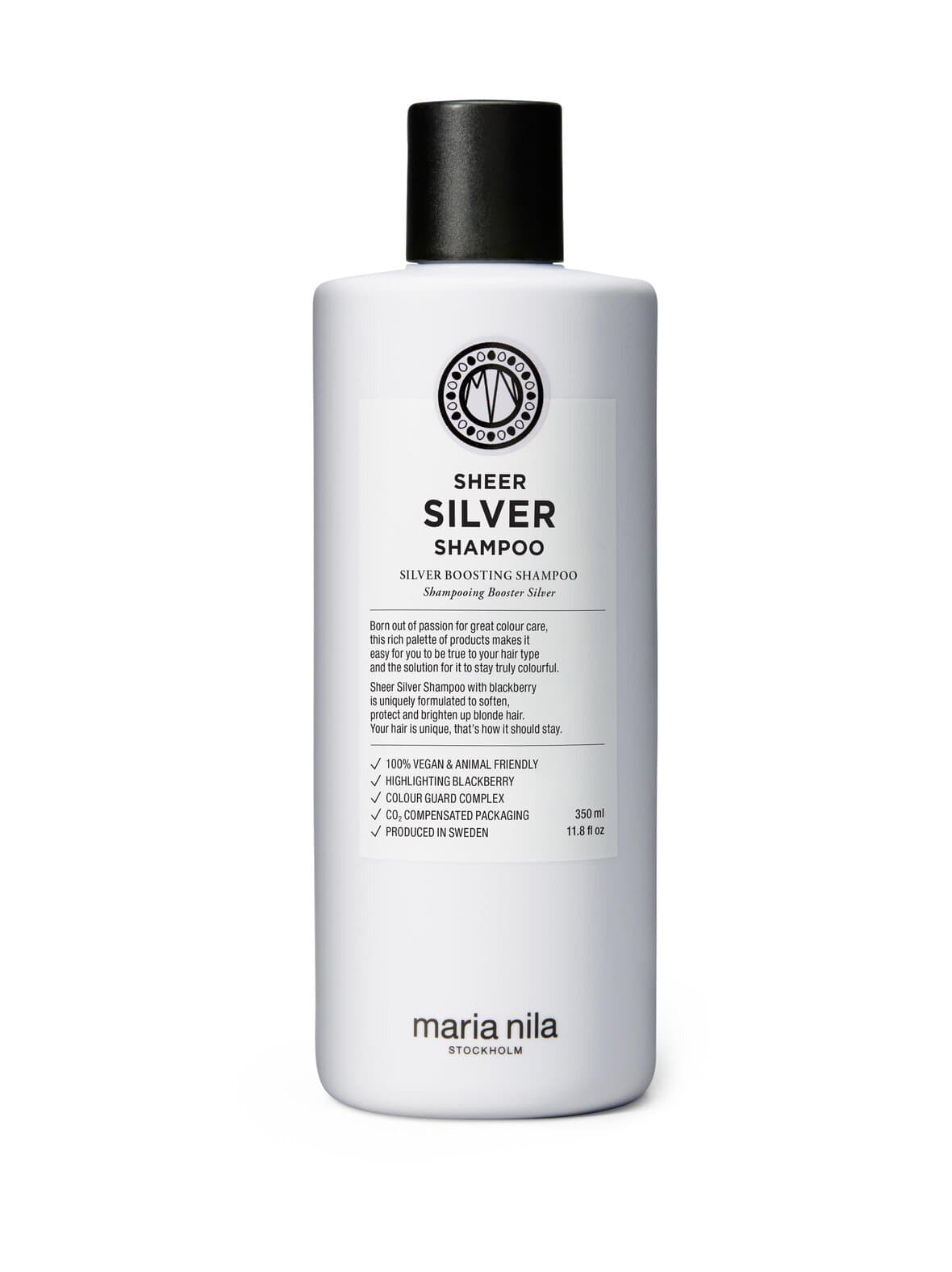 Care & style sheer silver -shampoo 350 ml – Maria Nila