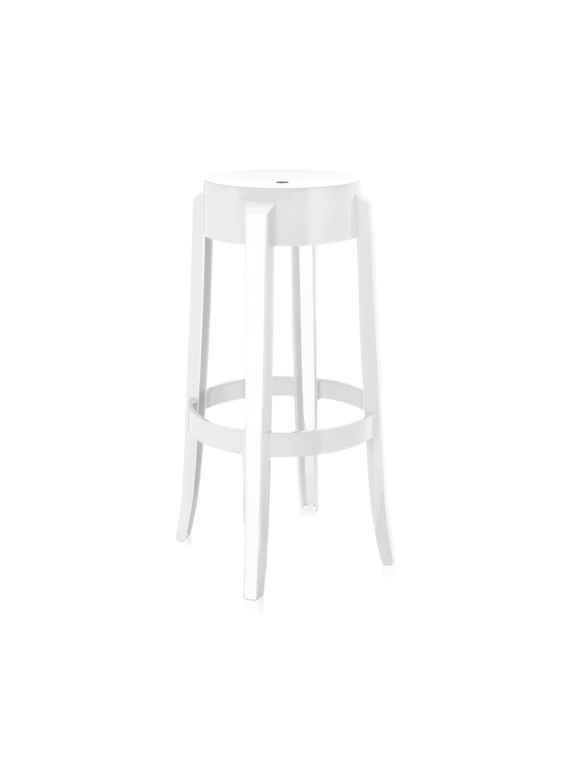 Charles ghost -jakkara valkoinen k 75 cm – Kartell