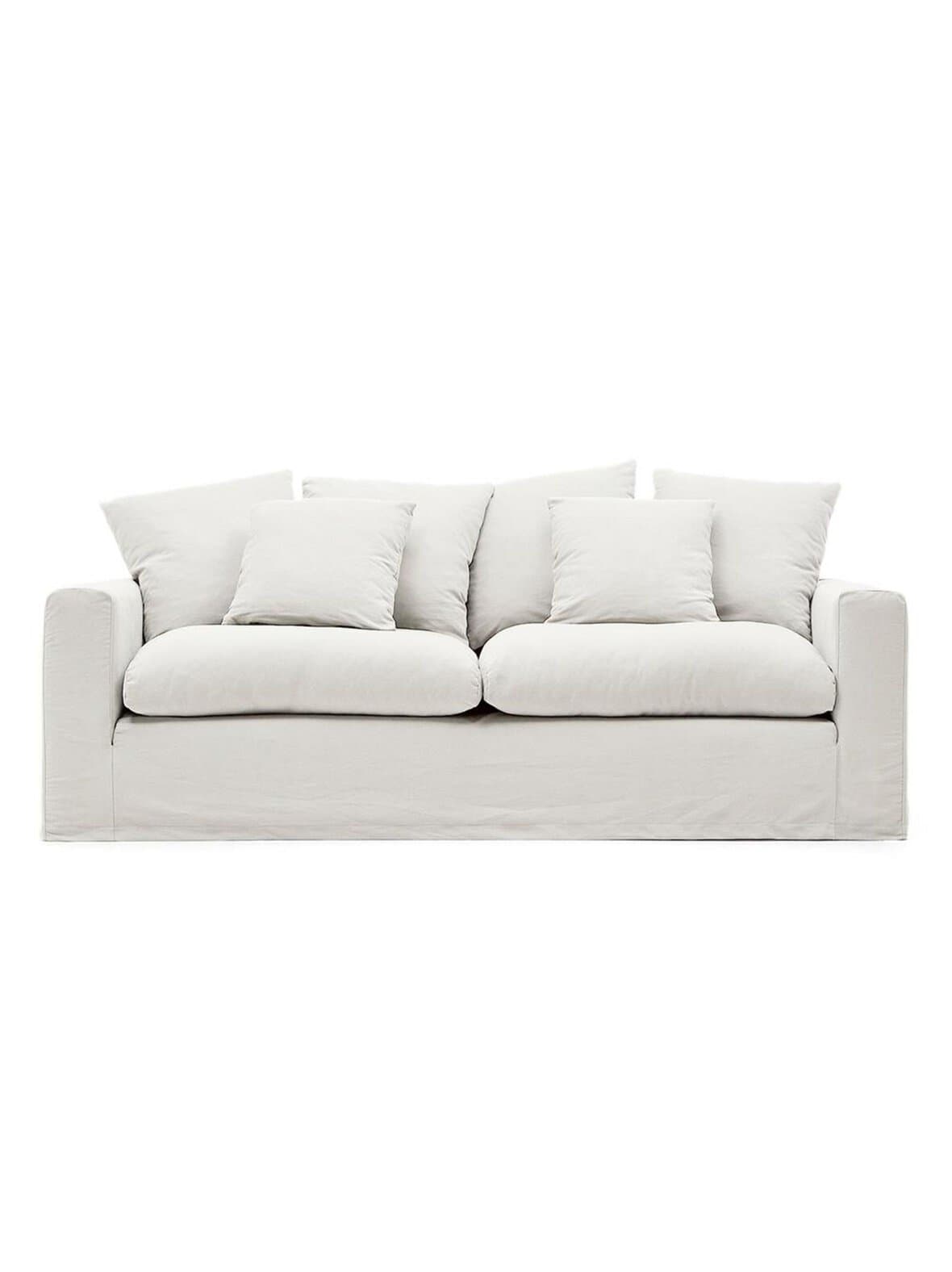 Nora-sohva valkoinen l 240 cm – Kave Home