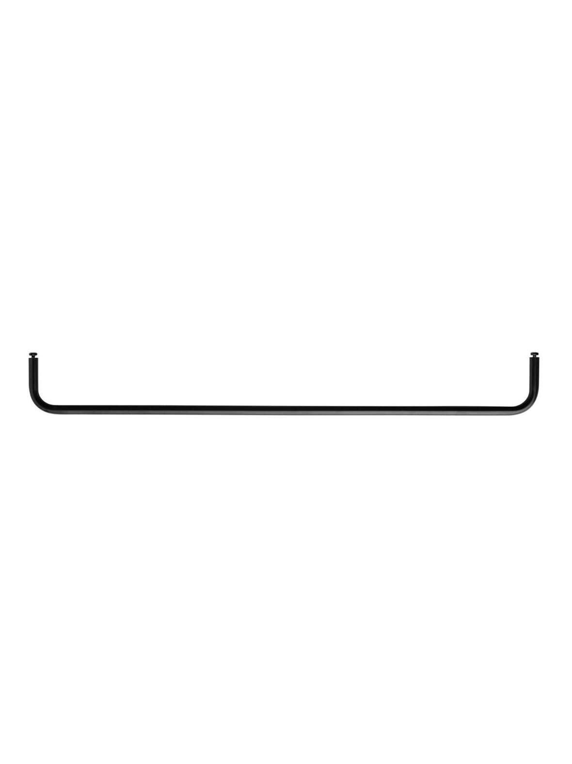 String-tanko metallihyllyyn musta 72 cm – String Furniture