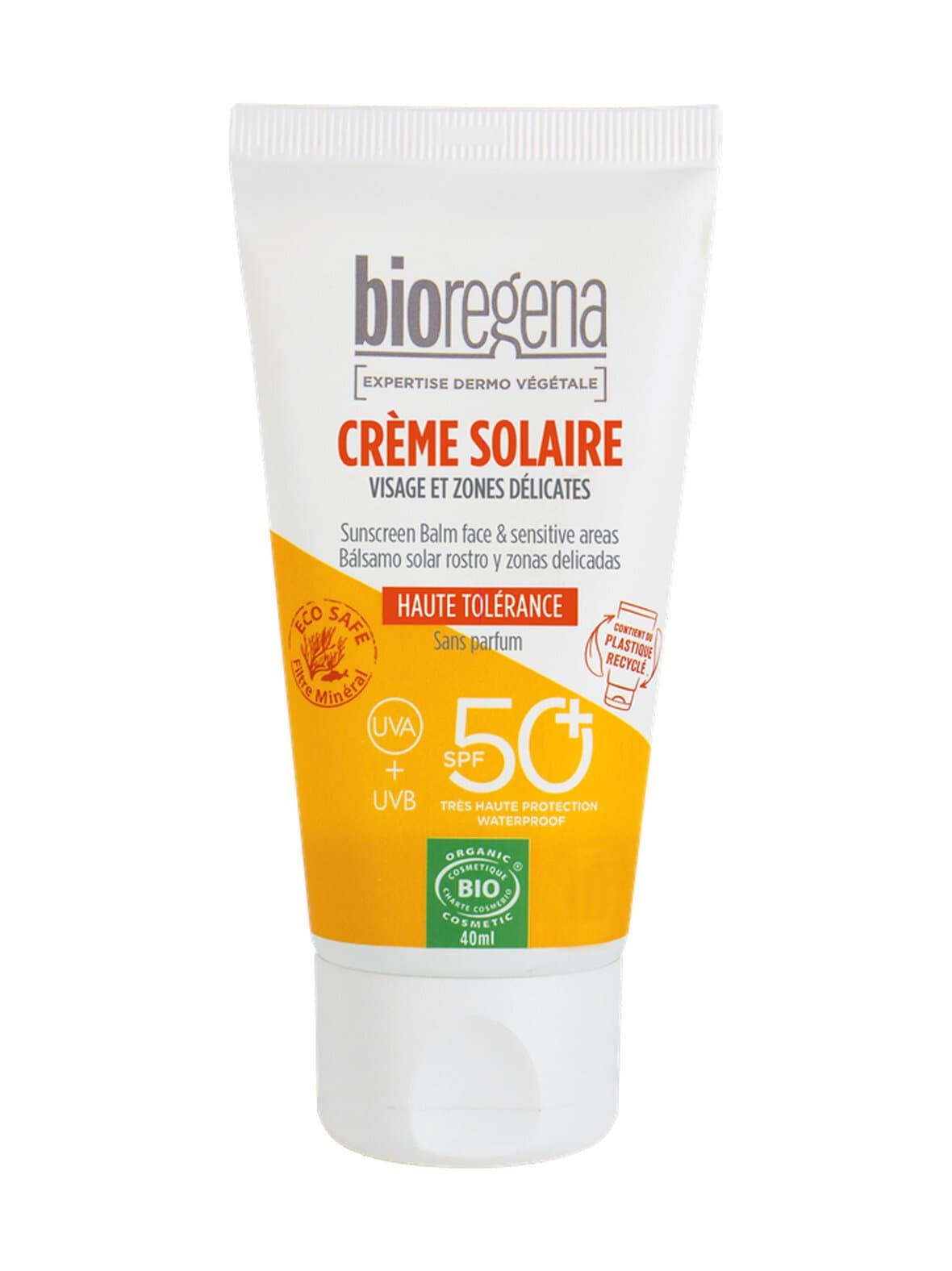 Sunscreen balm face spf50+ -aurinkosuojavoide kasvoille – Bioregena