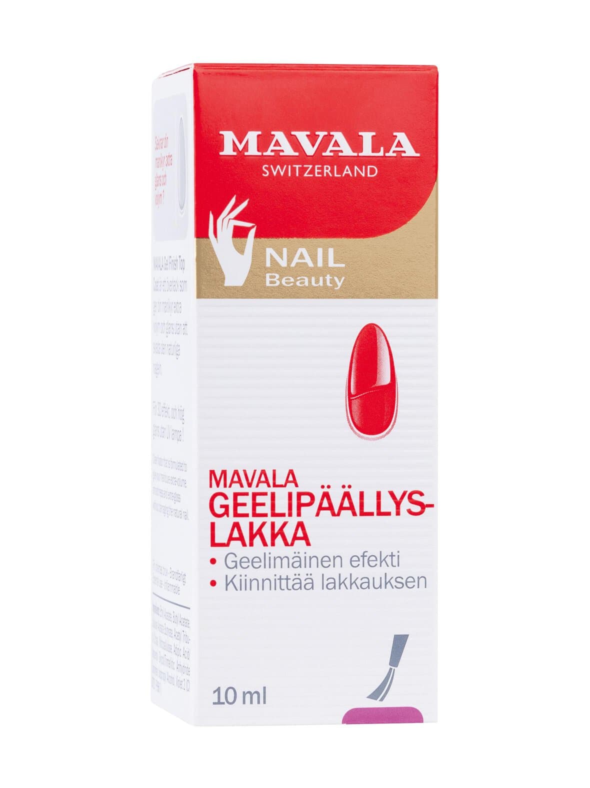 Gel finish top coat -päällyslakka 10 ml – Mavala