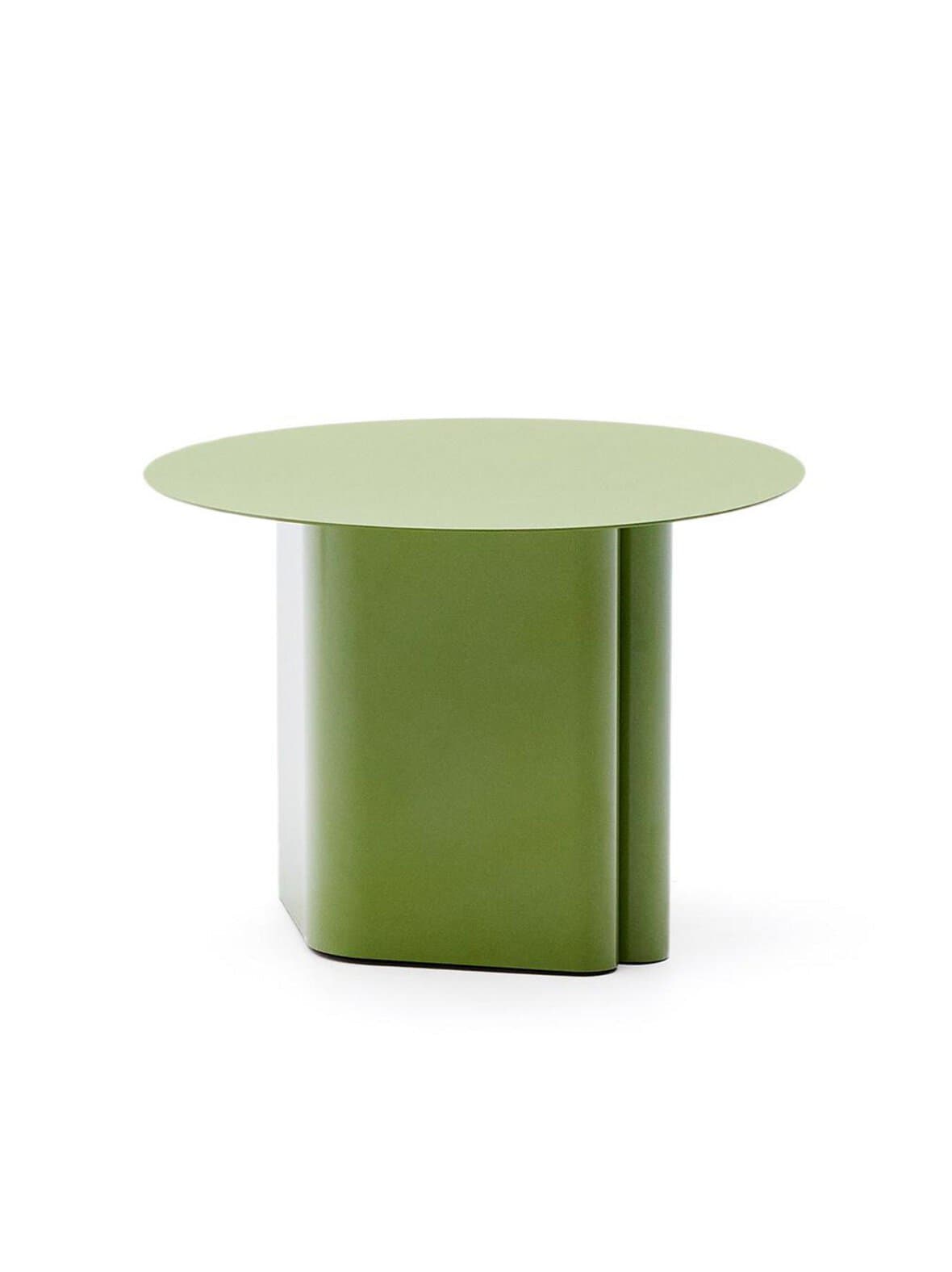 Arvin-sivupöytä vihreä ⌀ 55 cm – Kave Home