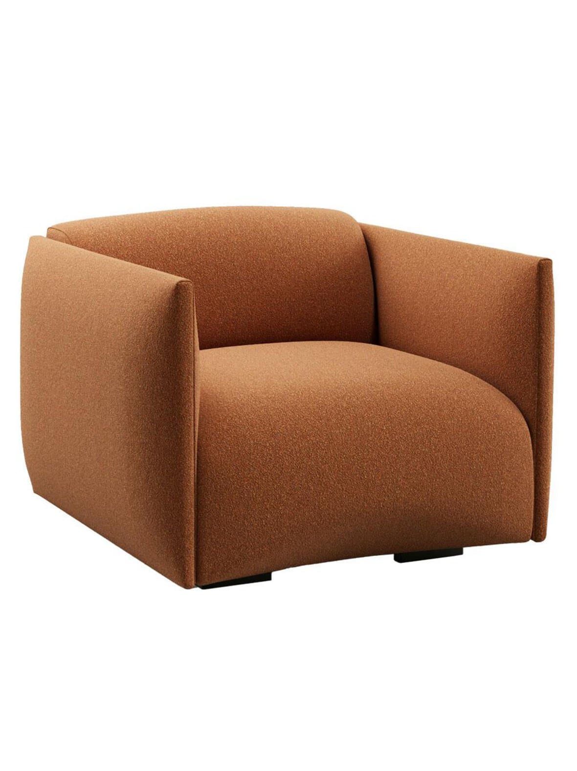 Origami-nojatuoli orsetto-kangas 0724 oranssi – Adea