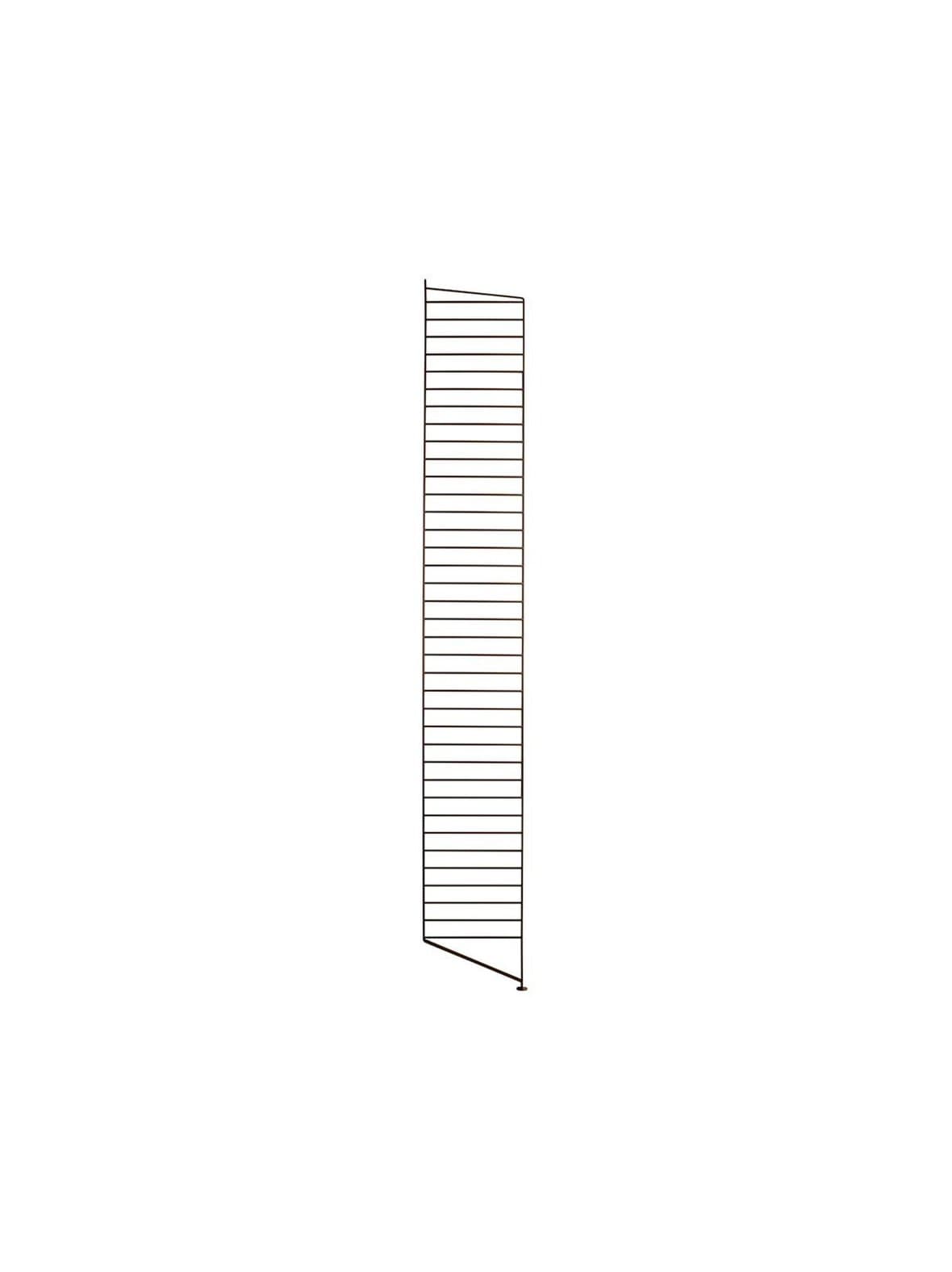String system -lattiasivupaneeli ruskea 200 x 30 cm – String Furniture