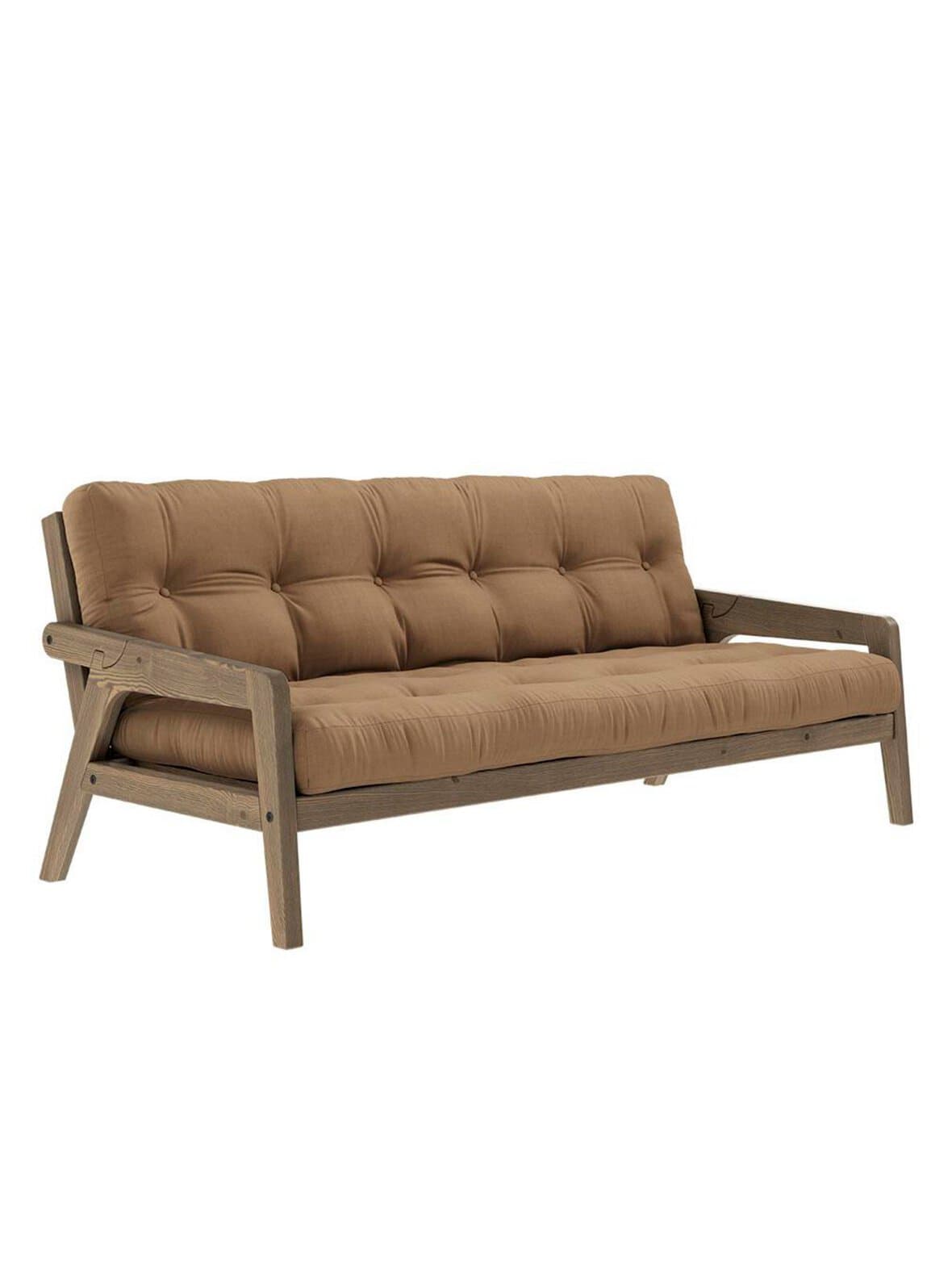 Grab-futonsohva mocca/ruskea l 200 cm – Karup