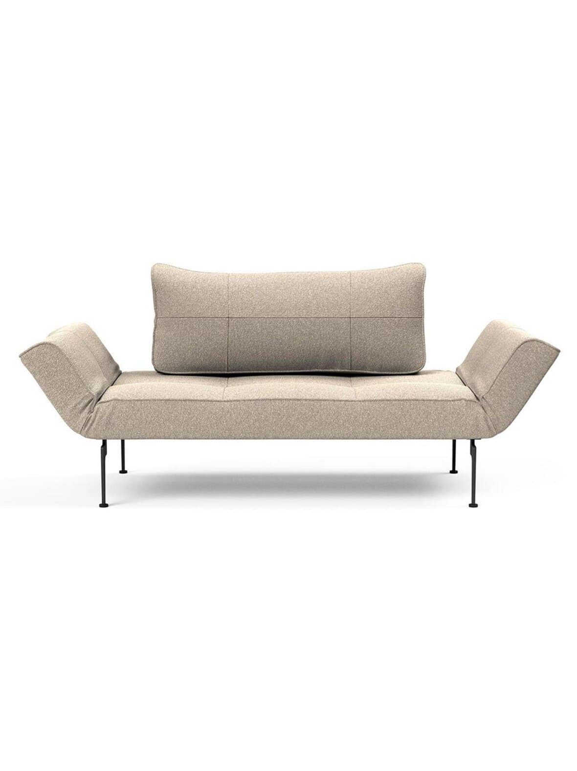 Zeal laser -vuodesohva bouclé-kangas 539 beige / musta – Innovation Living