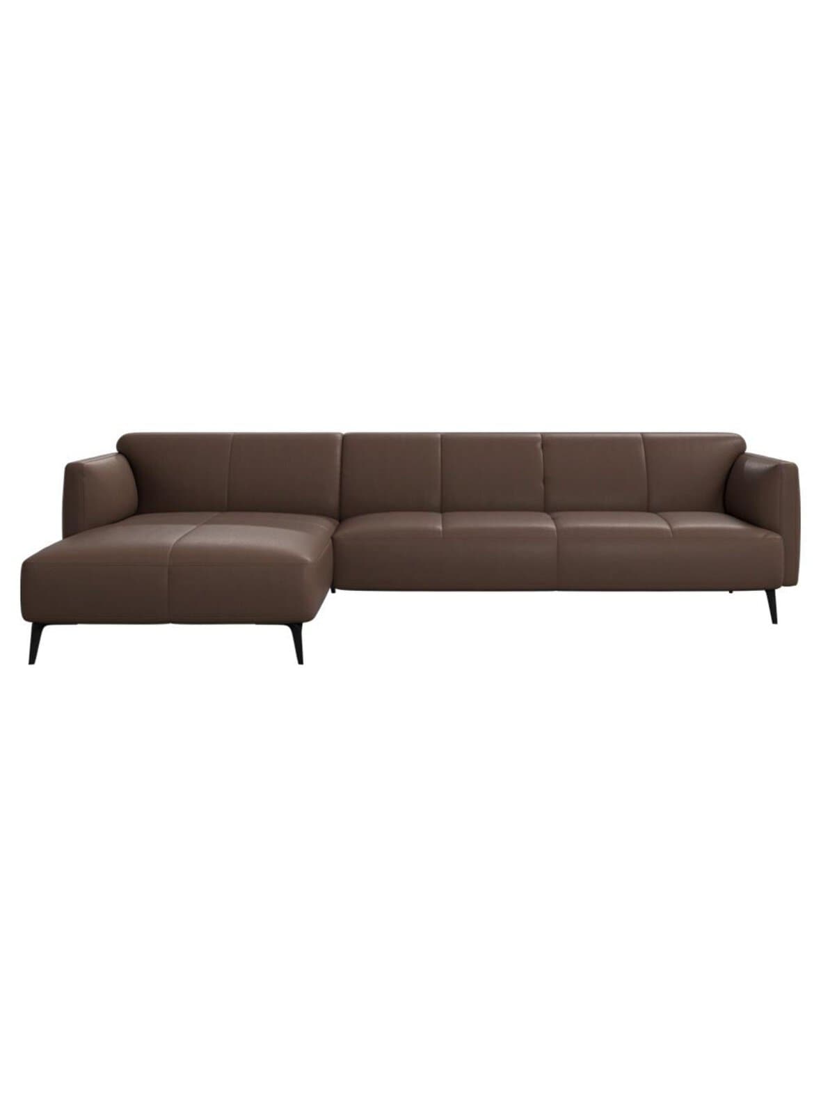 Modena-divaanisohva vasen nordic vintage -nahka 5151 stone l 267,5 cm – BoConcept