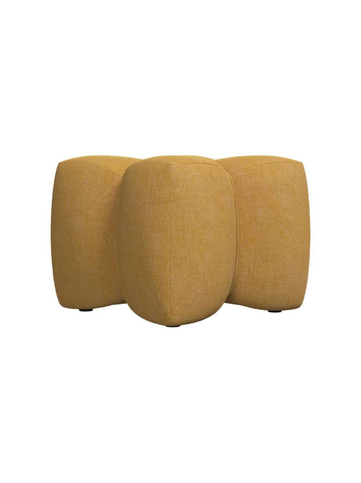 Nawabari-rahi tomelilla-kangas 3143 keltainen 54 x 54 cm – BoConcept