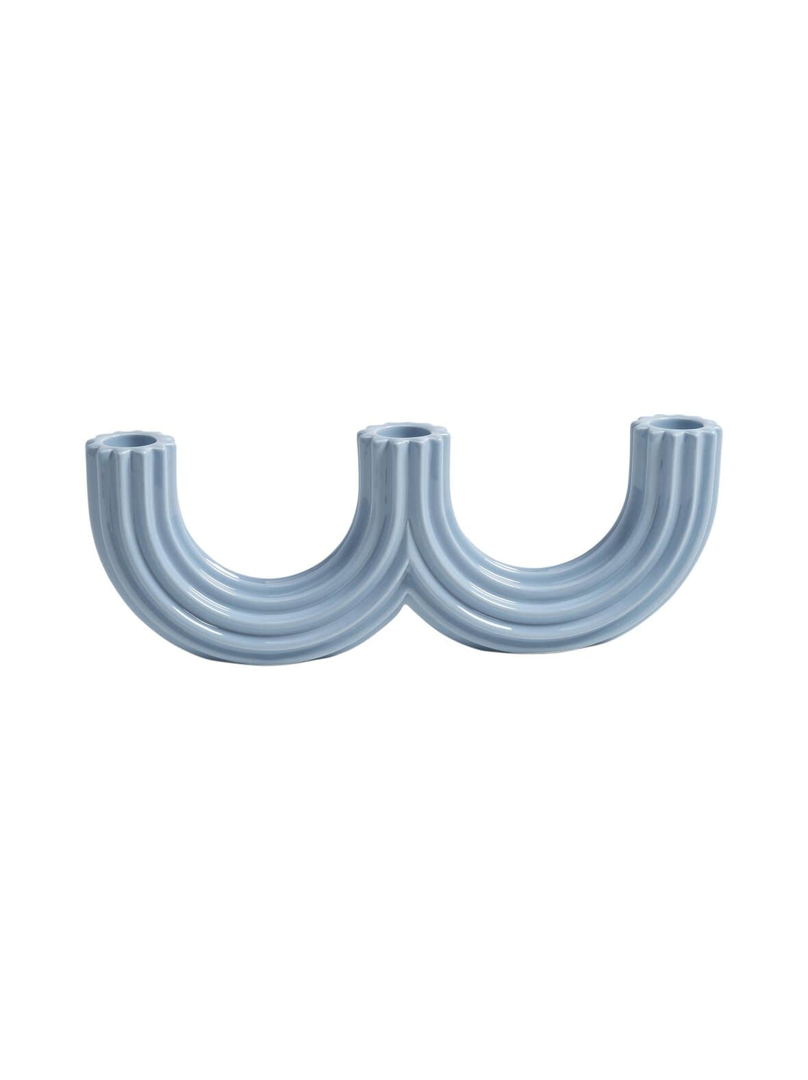 Candle holder churros -kynttilänjalka 27 x 4 x 9 cm – &klevering