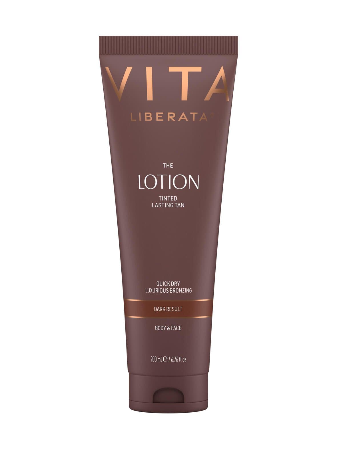 Tanning lotion with instant guide color -itseruskettava vartalovoide – VITA LIBERATA