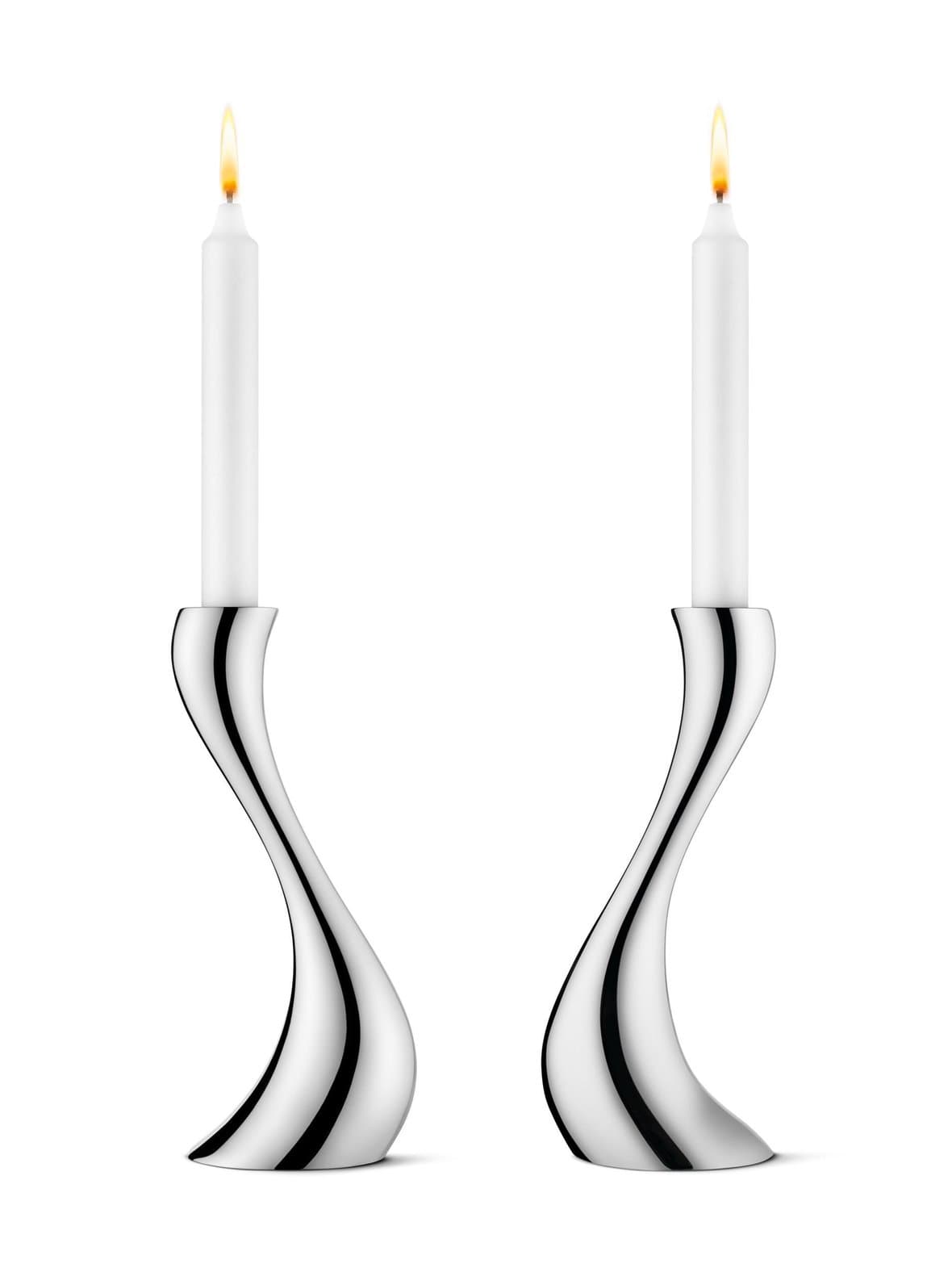 Cobra-kynttilänjalka 2 kpl – Georg Jensen