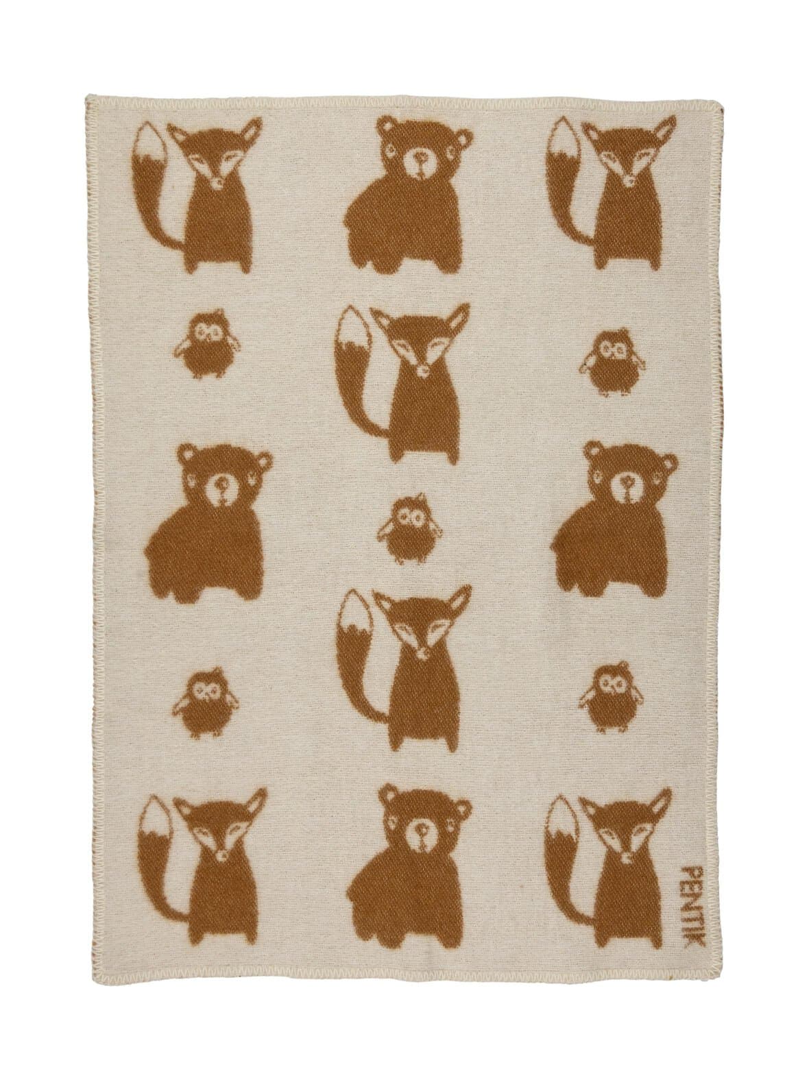 Metsänväki-huopa 65 x 90 cm – Pentik