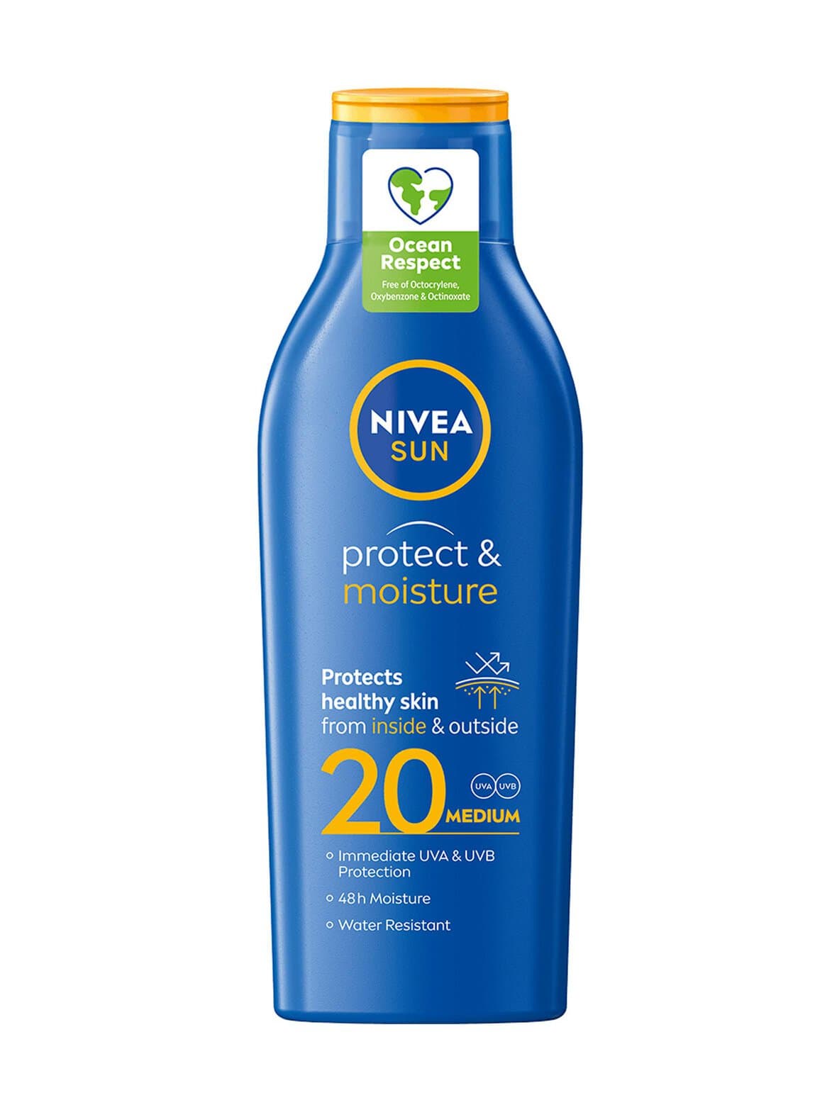 Protect & moisture sun lotion spf20 -aurinkosuojaemulsio – Nivea