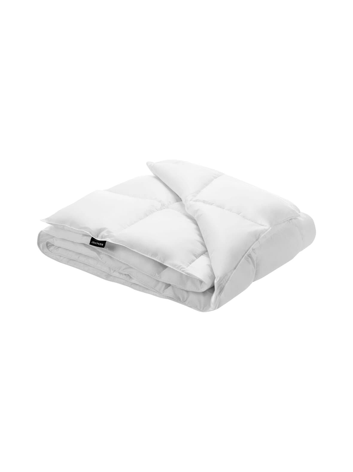 Keskilämmin tuplakokoinen jalo-untuvapeitto 220 x 220 cm, 700 g – Joutsen
