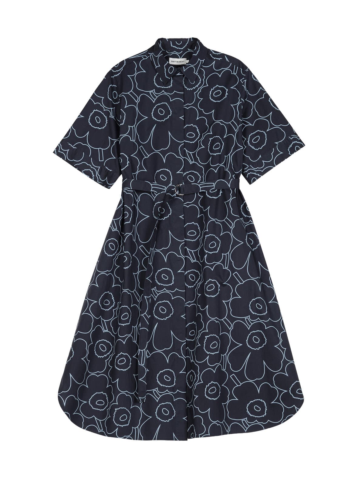Popliini piirto unikko -mekko – Marimekko
