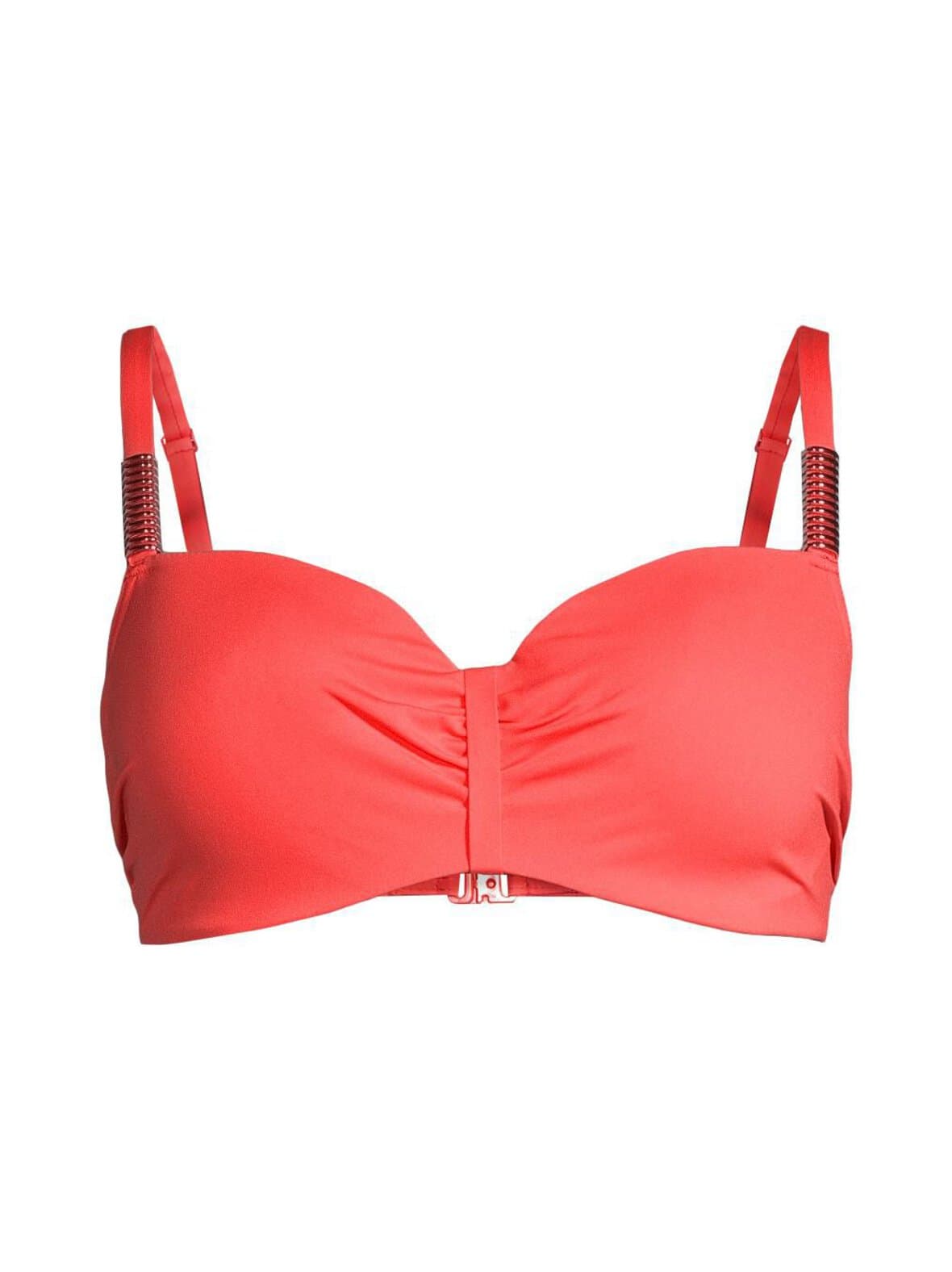 Icon bright coral half cup -bikiniyläosa – Chantelle
