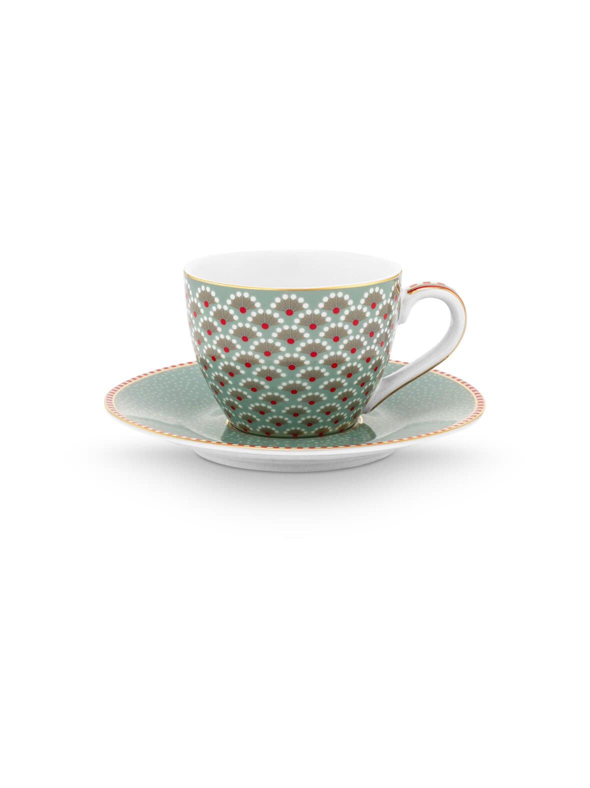 Blooming tales - espressokuppi ja lautanen 120 ml – Pip Studio