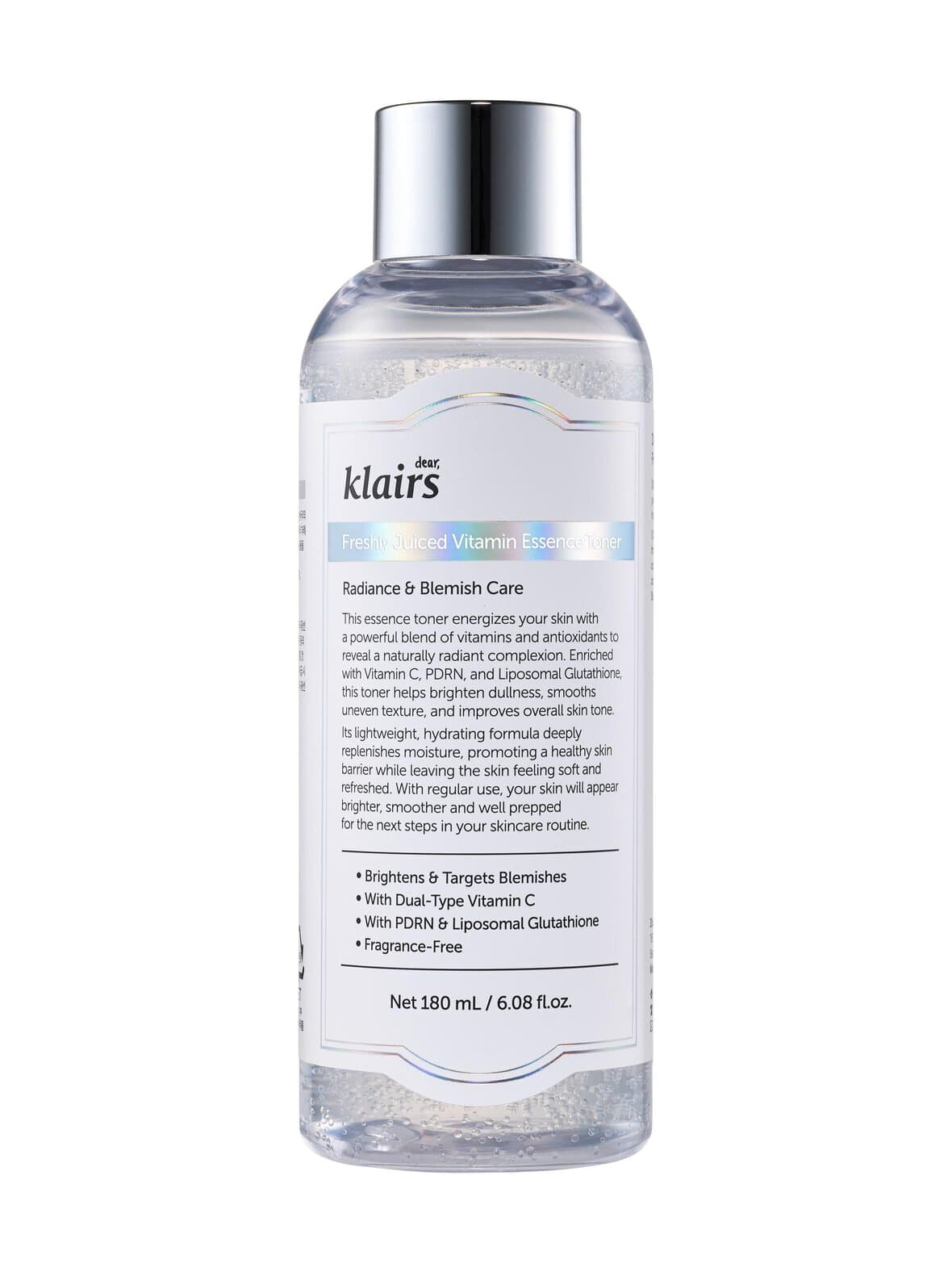 Freshly juiced vitamin essence toner -kasvovesi – Klairs