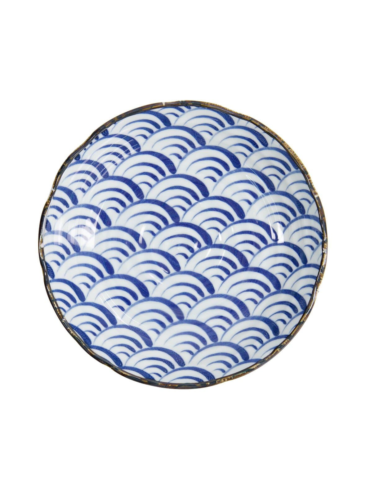 Natsu nami -posliinilautanen – Tokyo Design Studio
