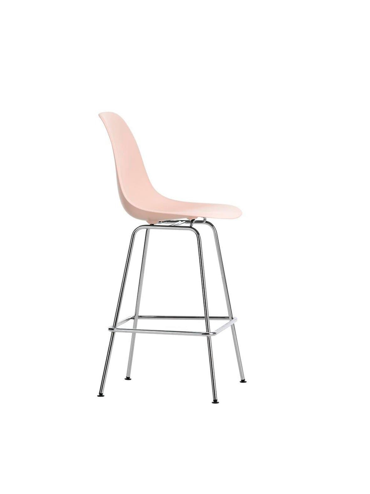 Eames re -baarituoli pale rose/kromi medium – Vitra