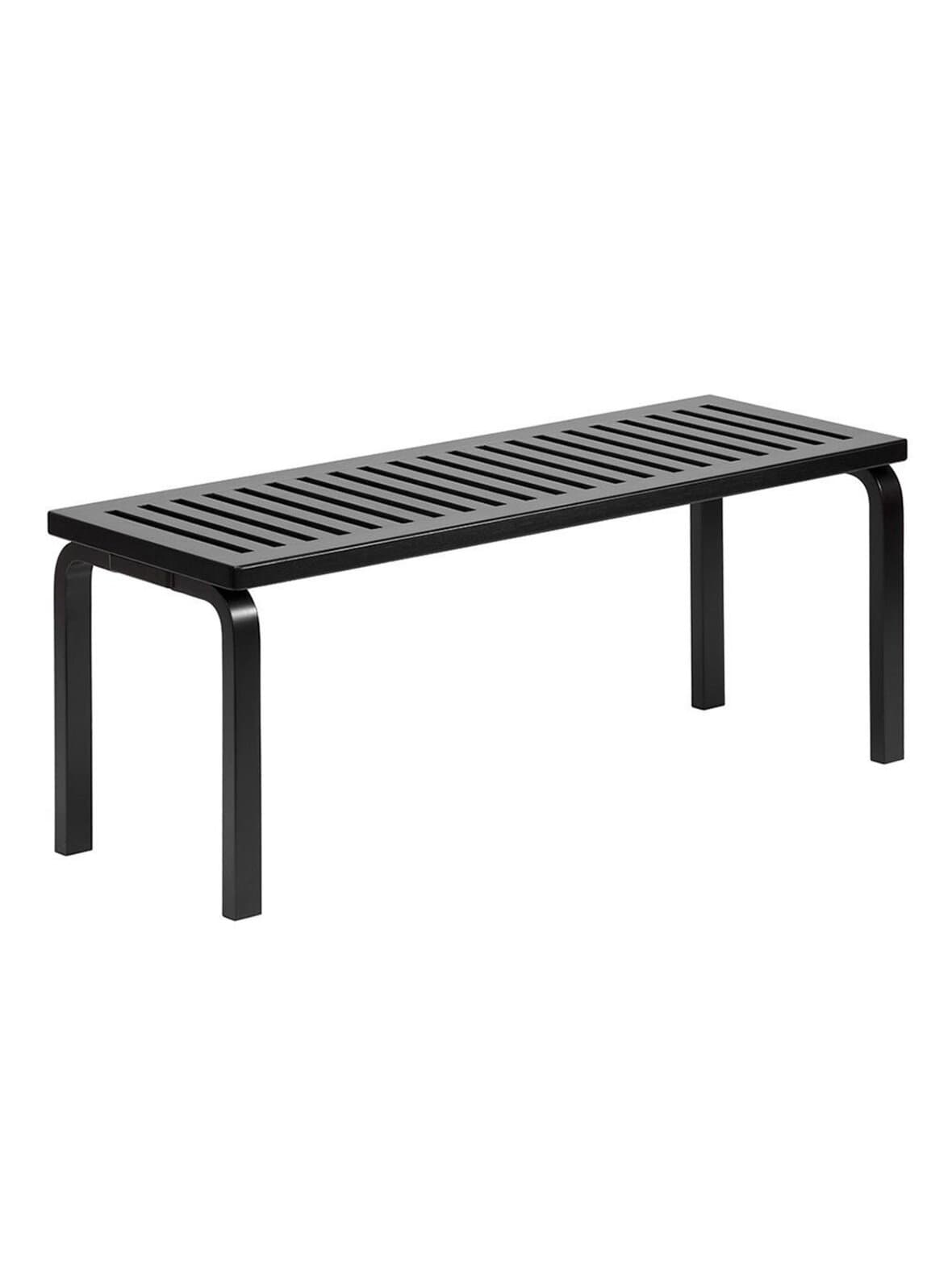 Ritiläpenkki 153a maalattu musta l 112 cm – Artek