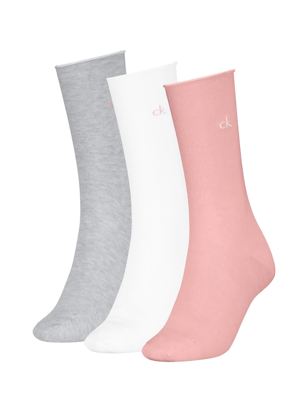 Rolltop-nilkkasukat 3-pack – Calvin Klein