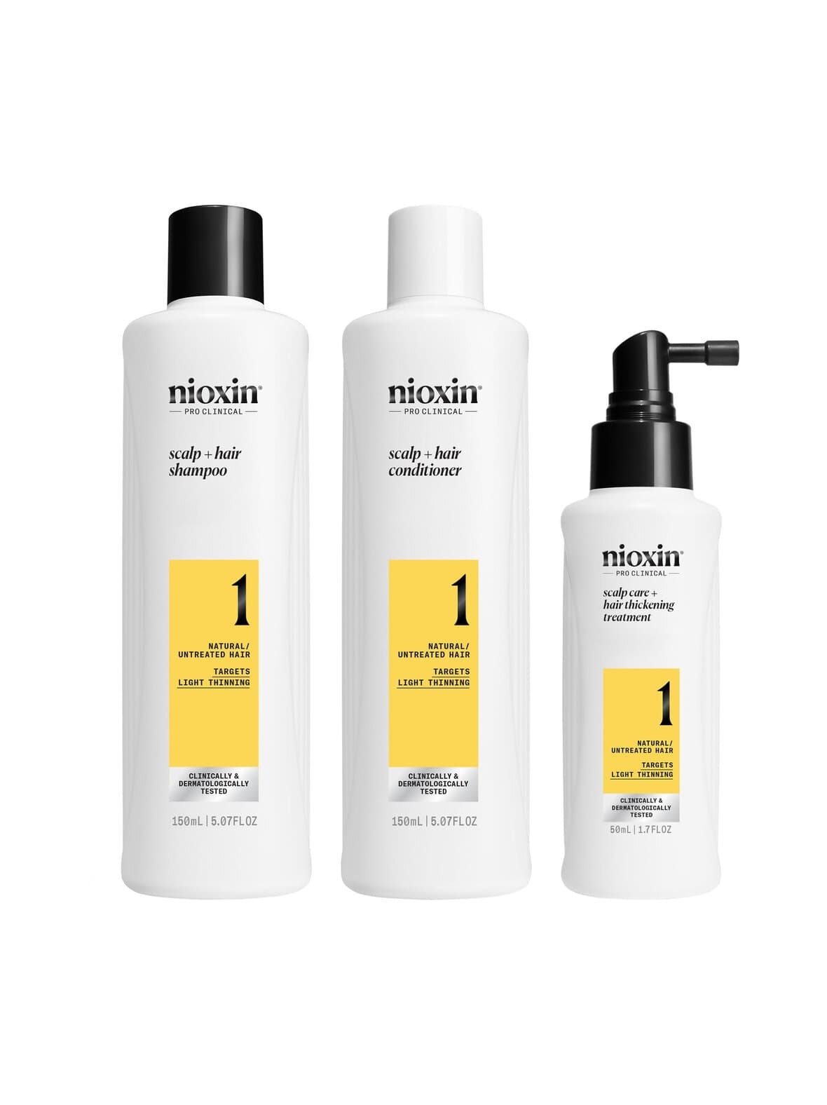 System 1 trial kit -hiustenhoitopakkaus – Nioxin