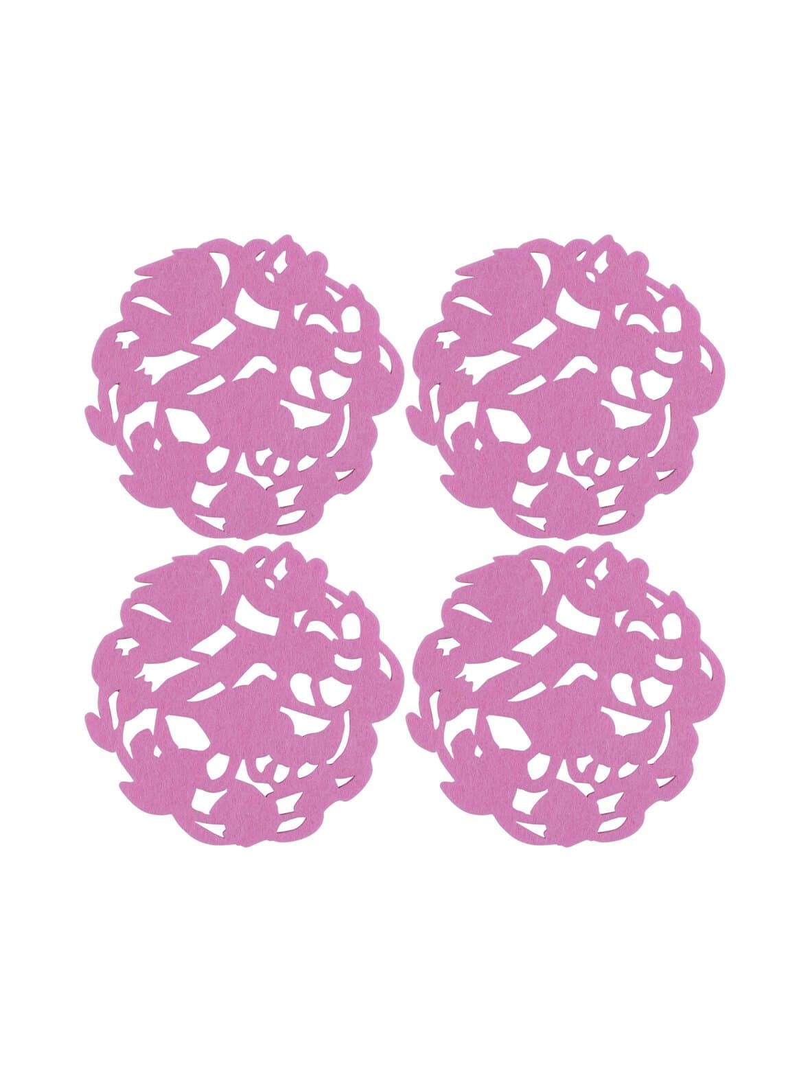 Kukkanen-lasinaluset 4 kpl – Pentik