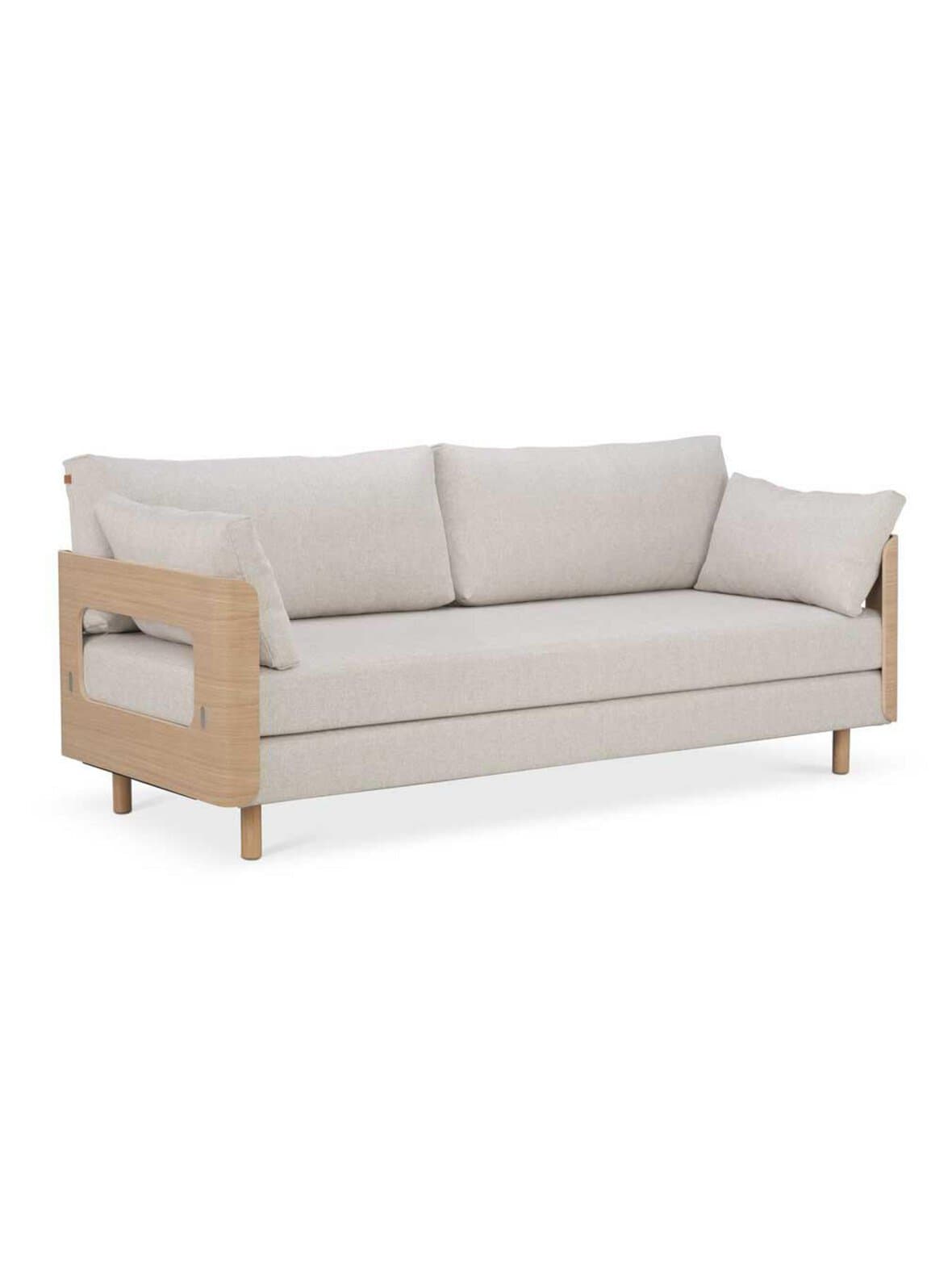 On2 wood -vuodesohva diamonds-kangas 012 luonnonvaalea l 202 cm – Tapio Anttila Collection